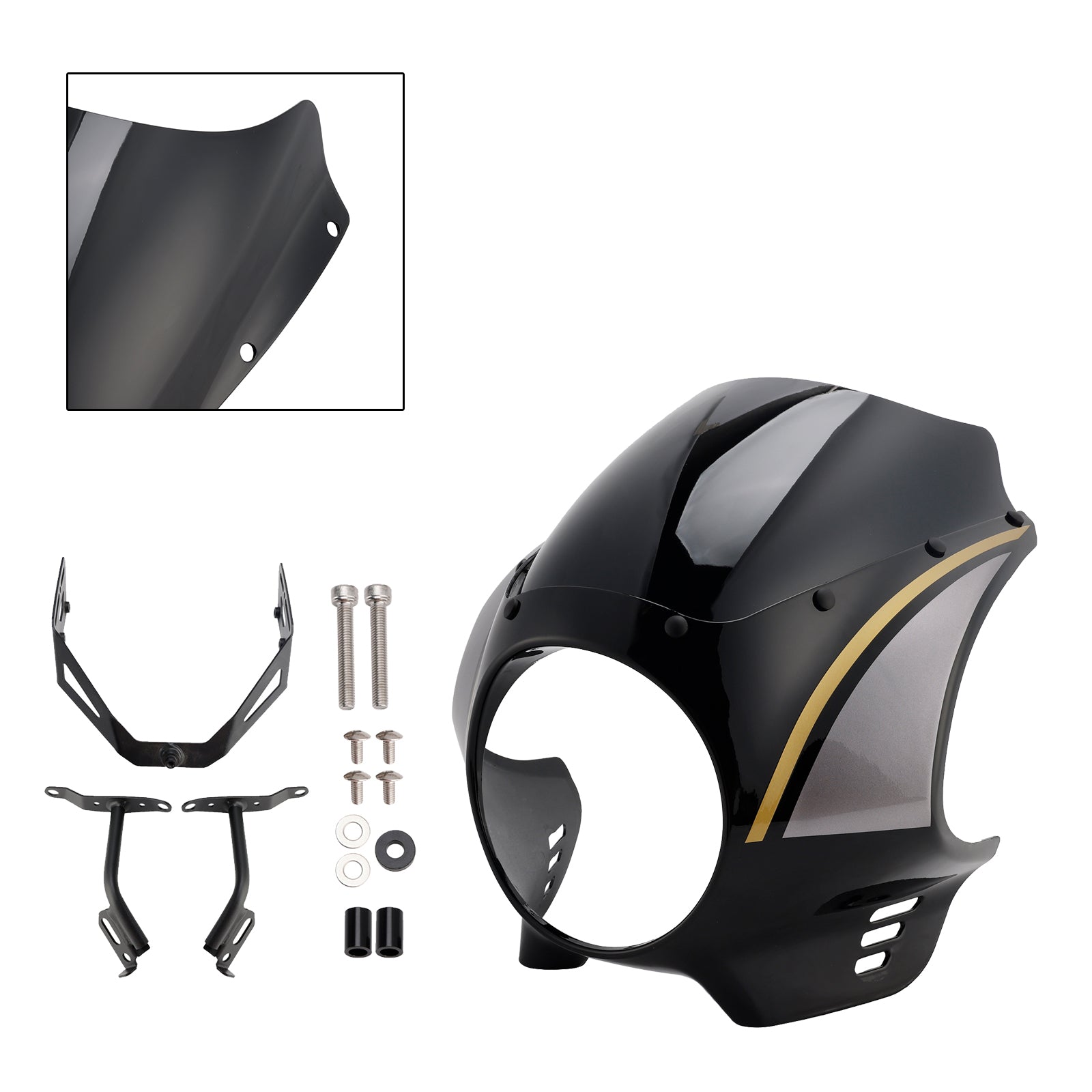 Yamaha XSR900 2022-2025 Headlight Fairing Windshield WindScreen