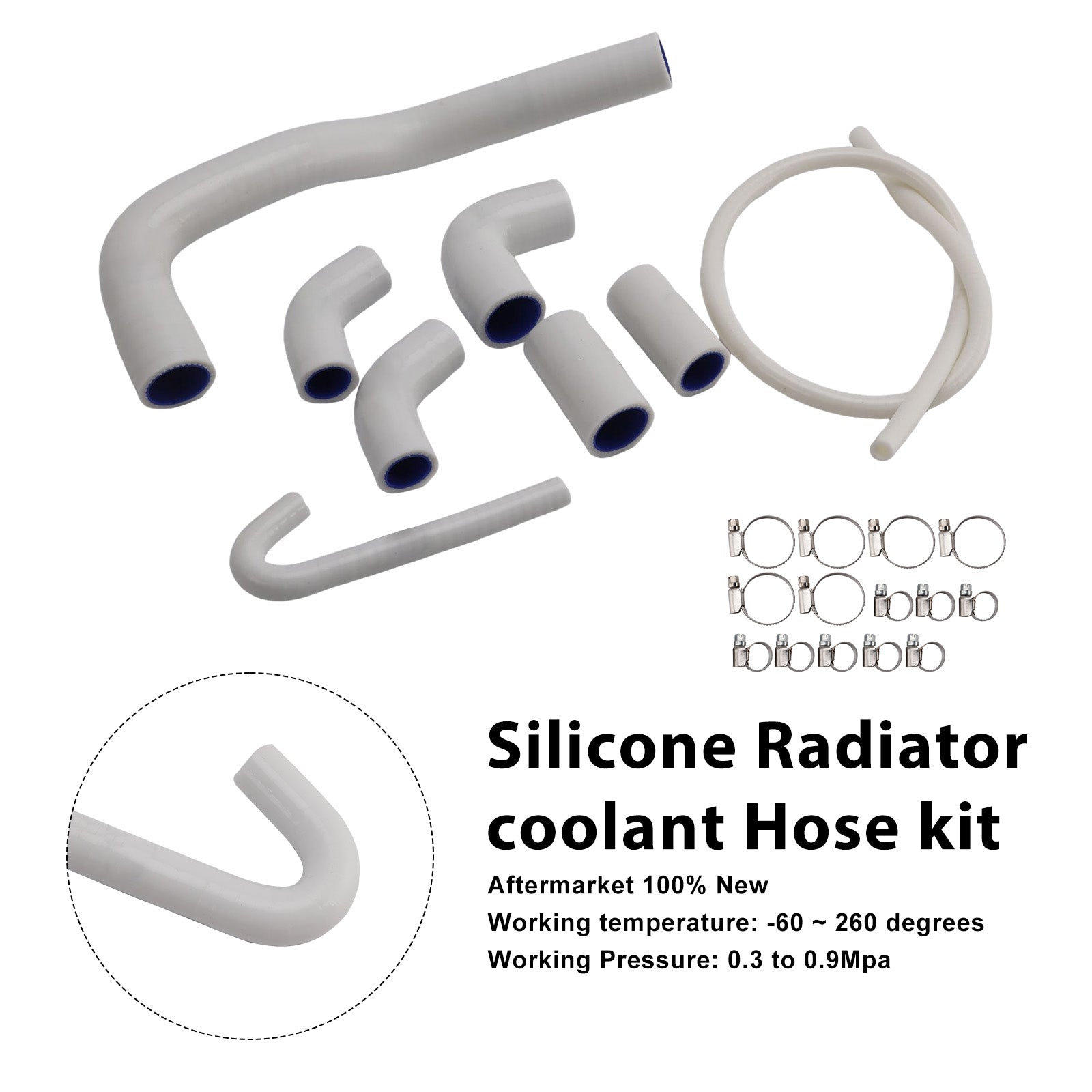 2020-2025 Ducati Streetfighter V4 V4S Silicone Radiator coolant Hose
