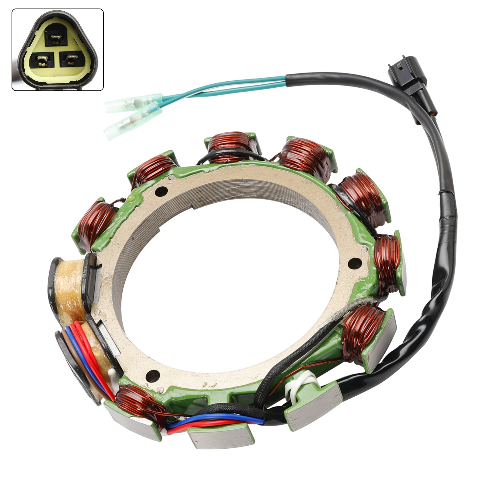 Yamaha 50J 50G E75B 75A 85A 2-Stroke Outboard Engines Stator Coil Generator