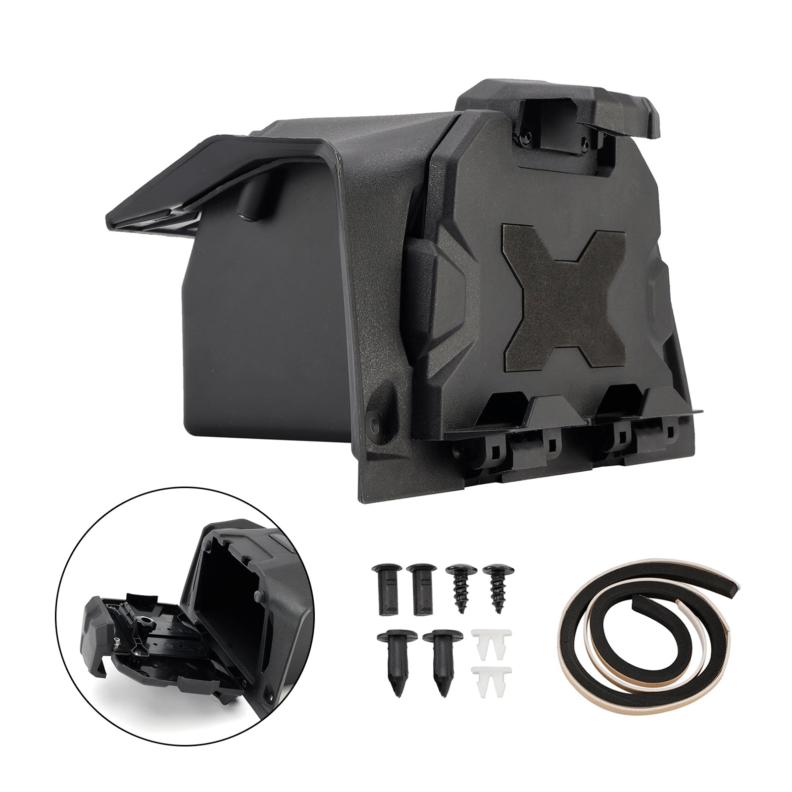 2019-2023 2022 Polaris Rzr Xp 1000 Turbo Tablet Mount Holder Storage Box