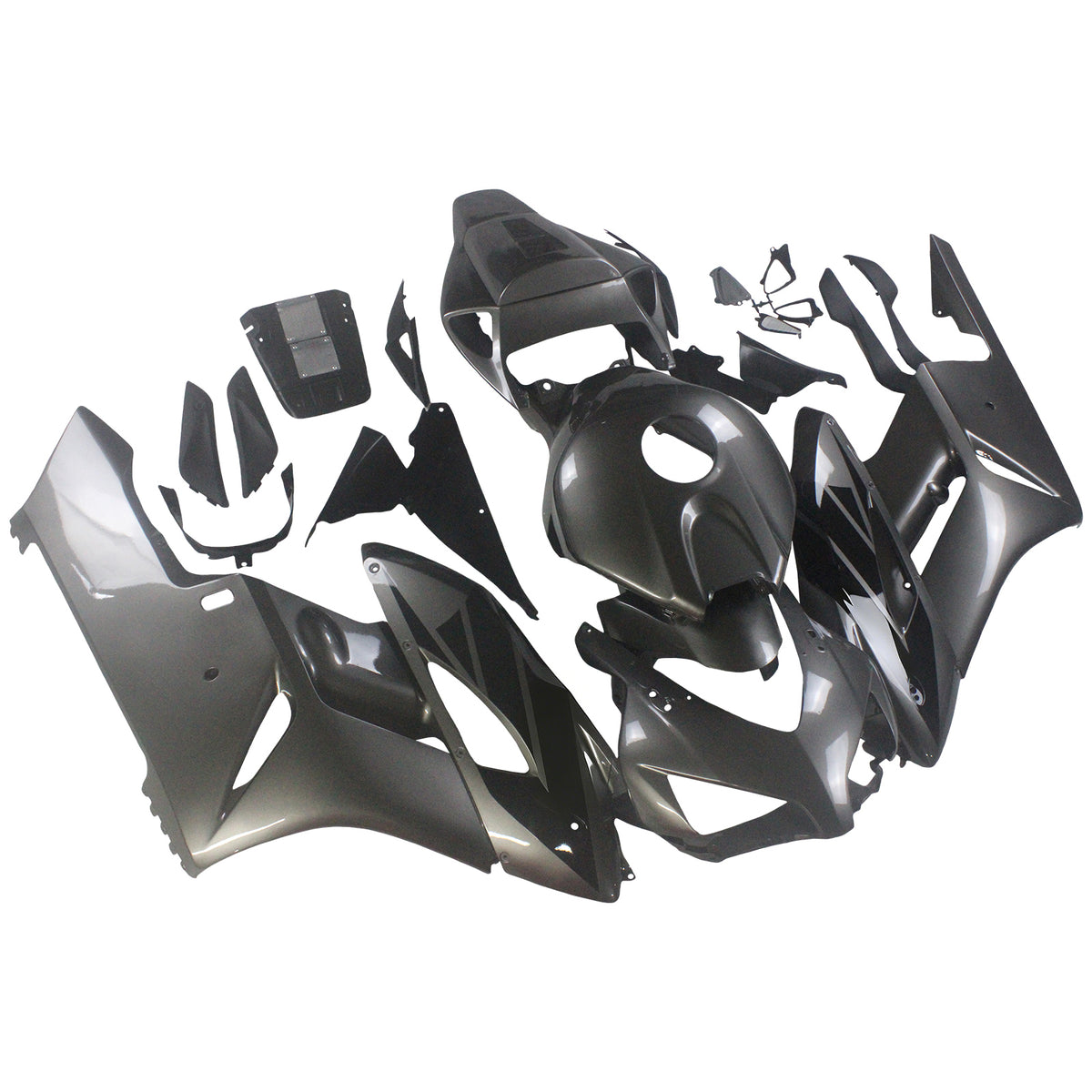Amotopart 2004–2005 Honda CBR1000RR graues Verkleidungsset