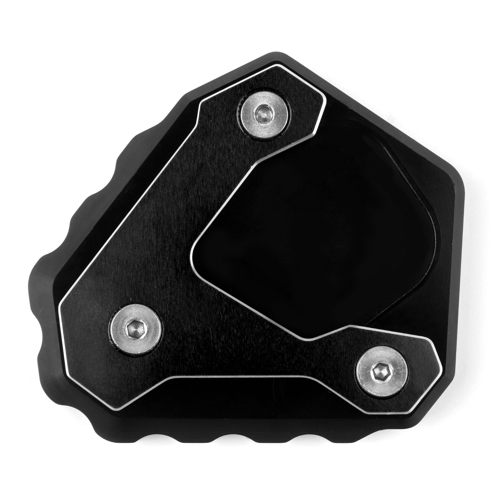 BMW G310 G 310 GS 2018 キックスタンド サイドスタンド 拡大延長プレート ブラック