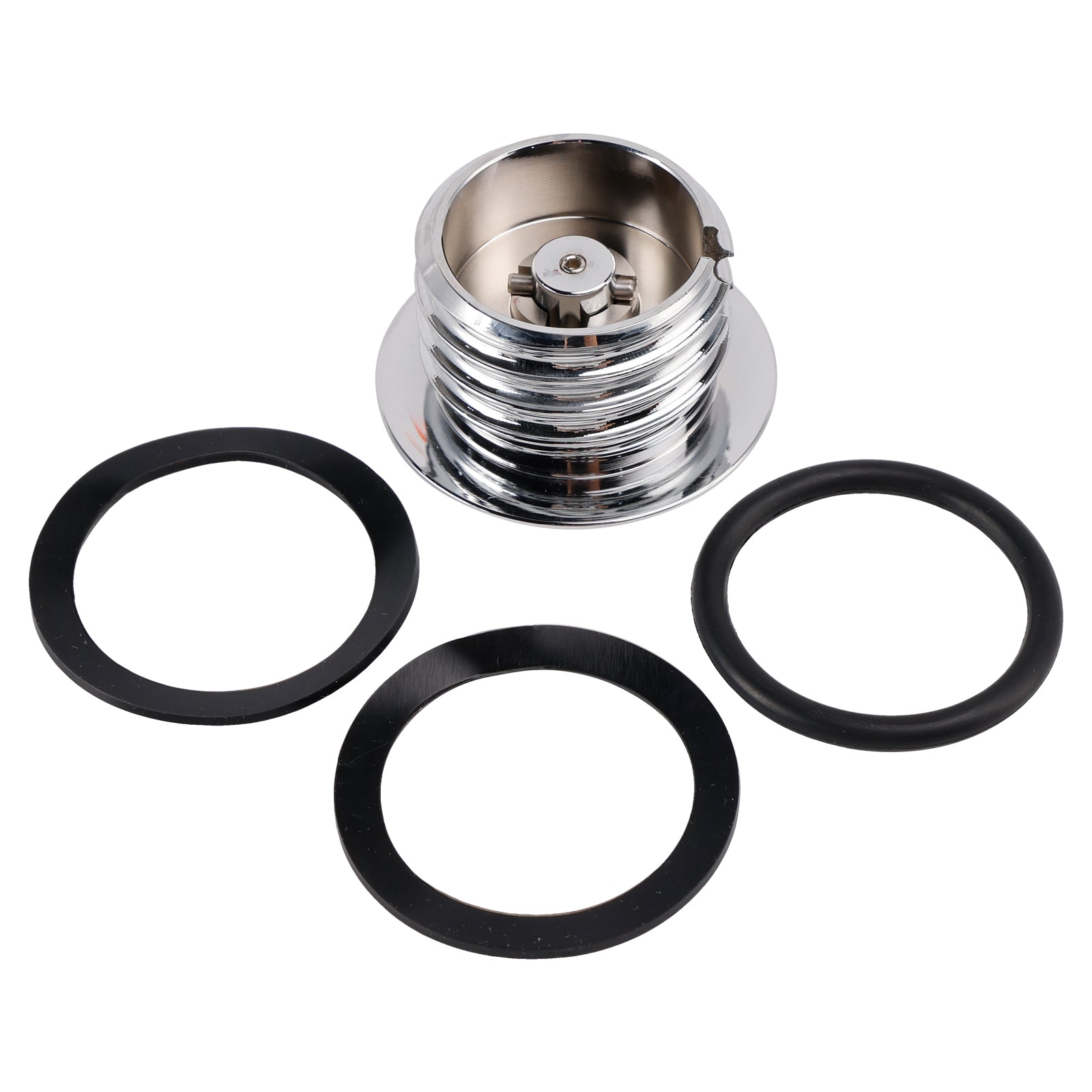 Touring Softail Dyna Chrome Billet Aluminium Pop Up Screw In Caps Set