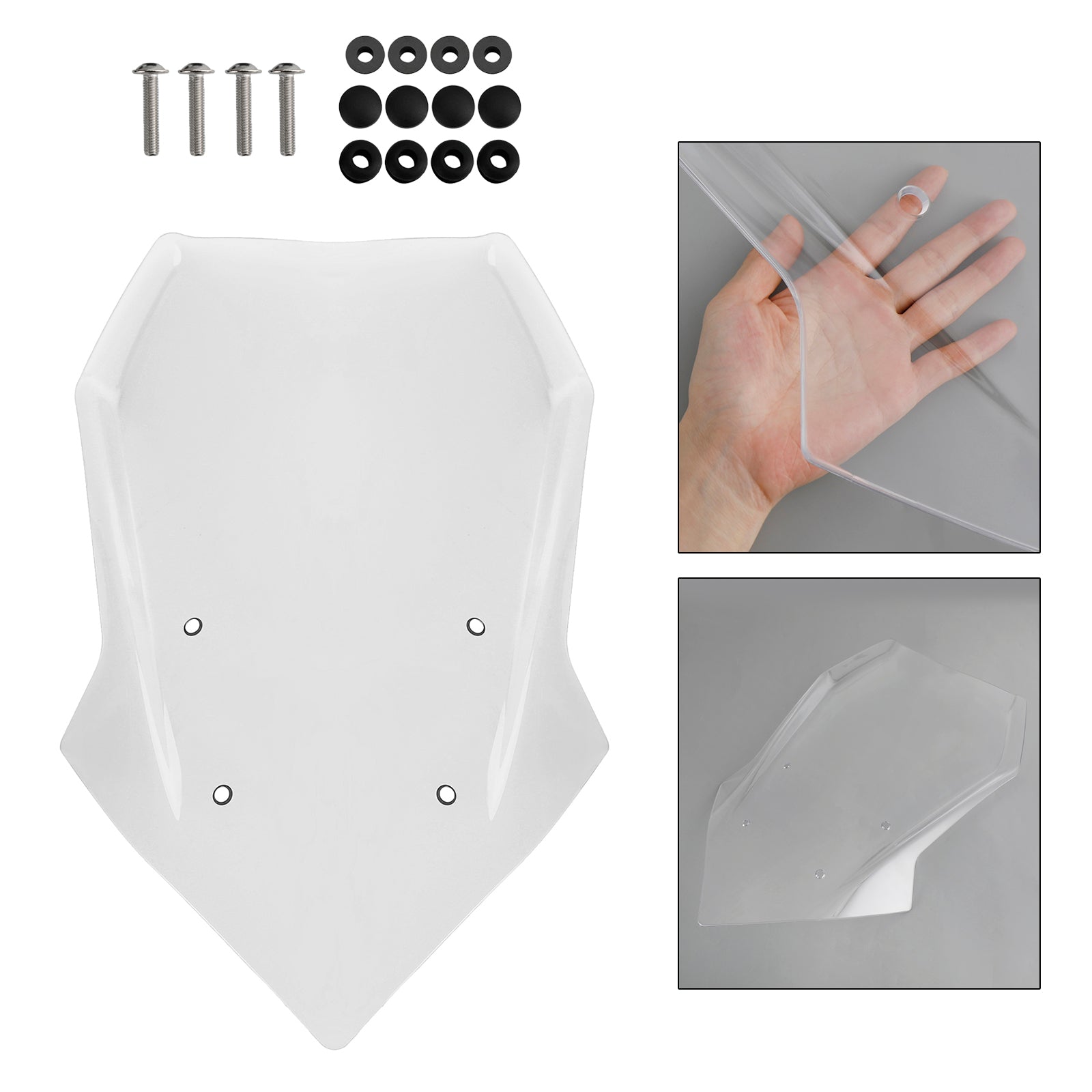 Parabrisas apto para Yamaha Tracer 900/GT 2018-2020 Tracer 9/GT 2021-23