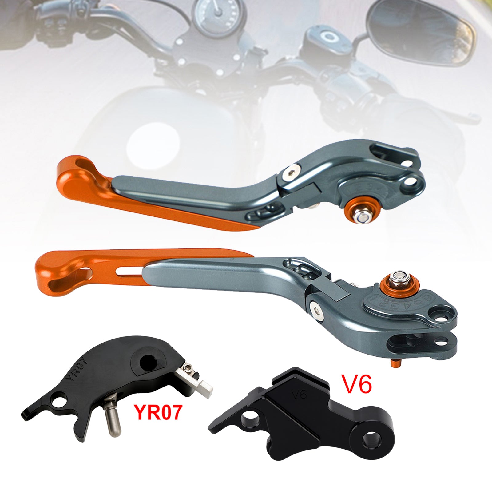 2024–2025 Yamaha XSR900 XSR900GP MT-09 verstellbarer Kupplungsbremshebel