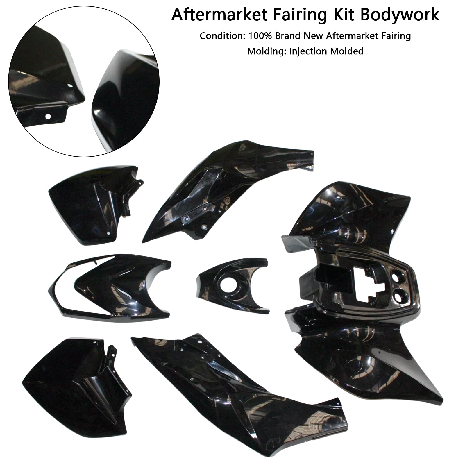 Amotopart for 110cc 125cc Quad Dirt Bike ATV 4 Wheelers Fairing Kit Collection