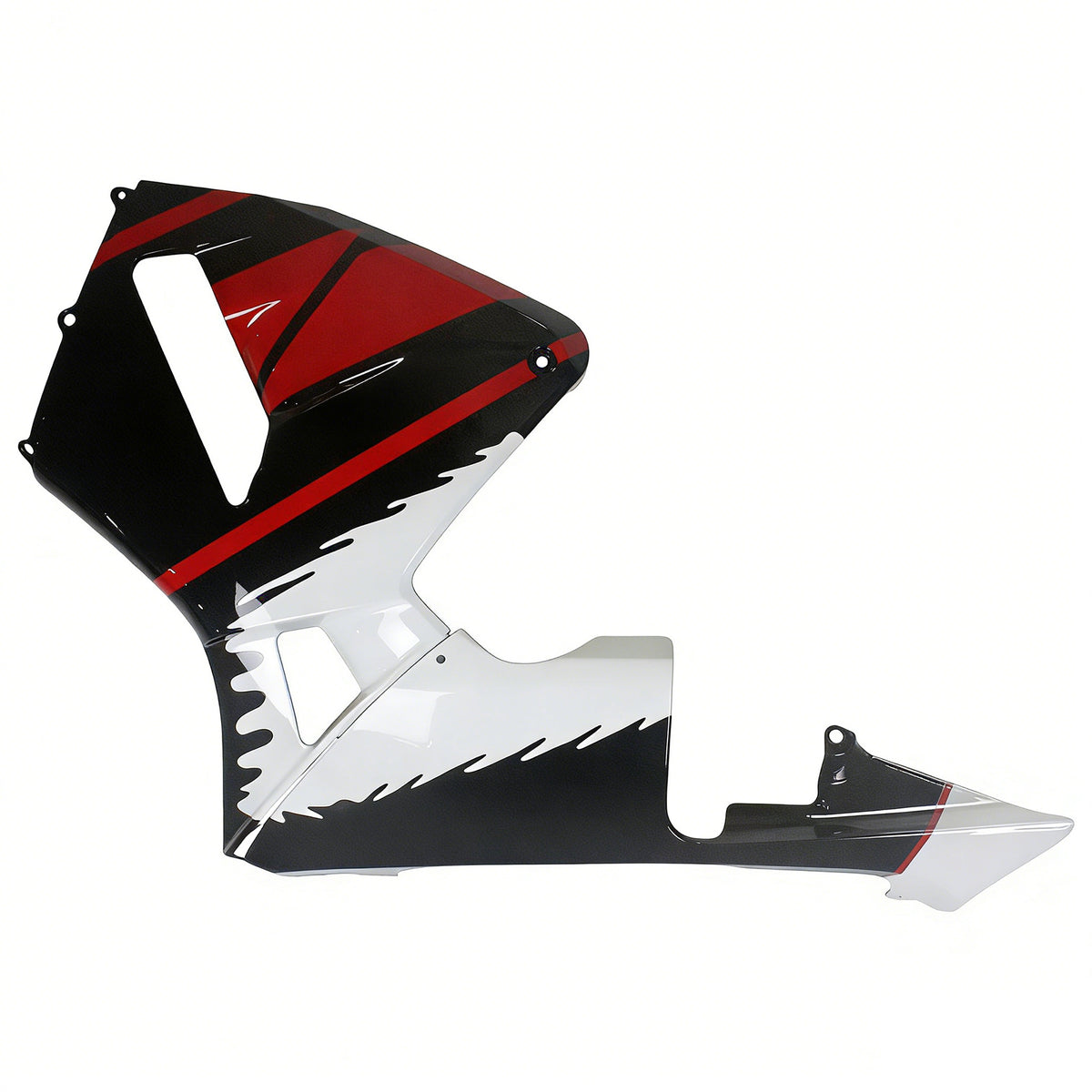 Amotopart 2003-2004 Honda CBR600RR F5 White Black Fairing Kit