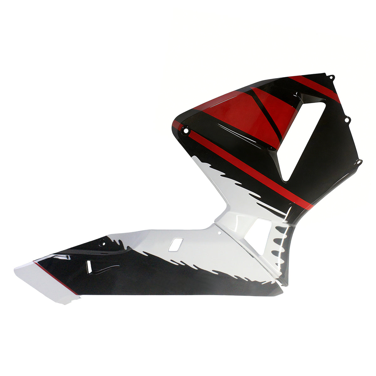 Amotopart 2003-2004 Honda CBR600RR F5 White Black Fairing Kit