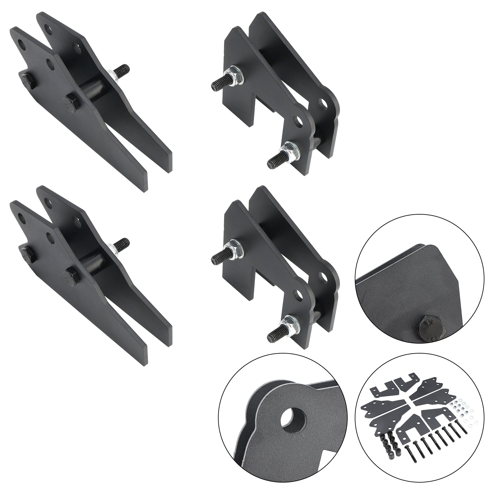 Höherlegungssatz 3 Zoll vorne & Hinterradaufhängung mit Erhöhung für Polaris Ranger 570 1000 Crew