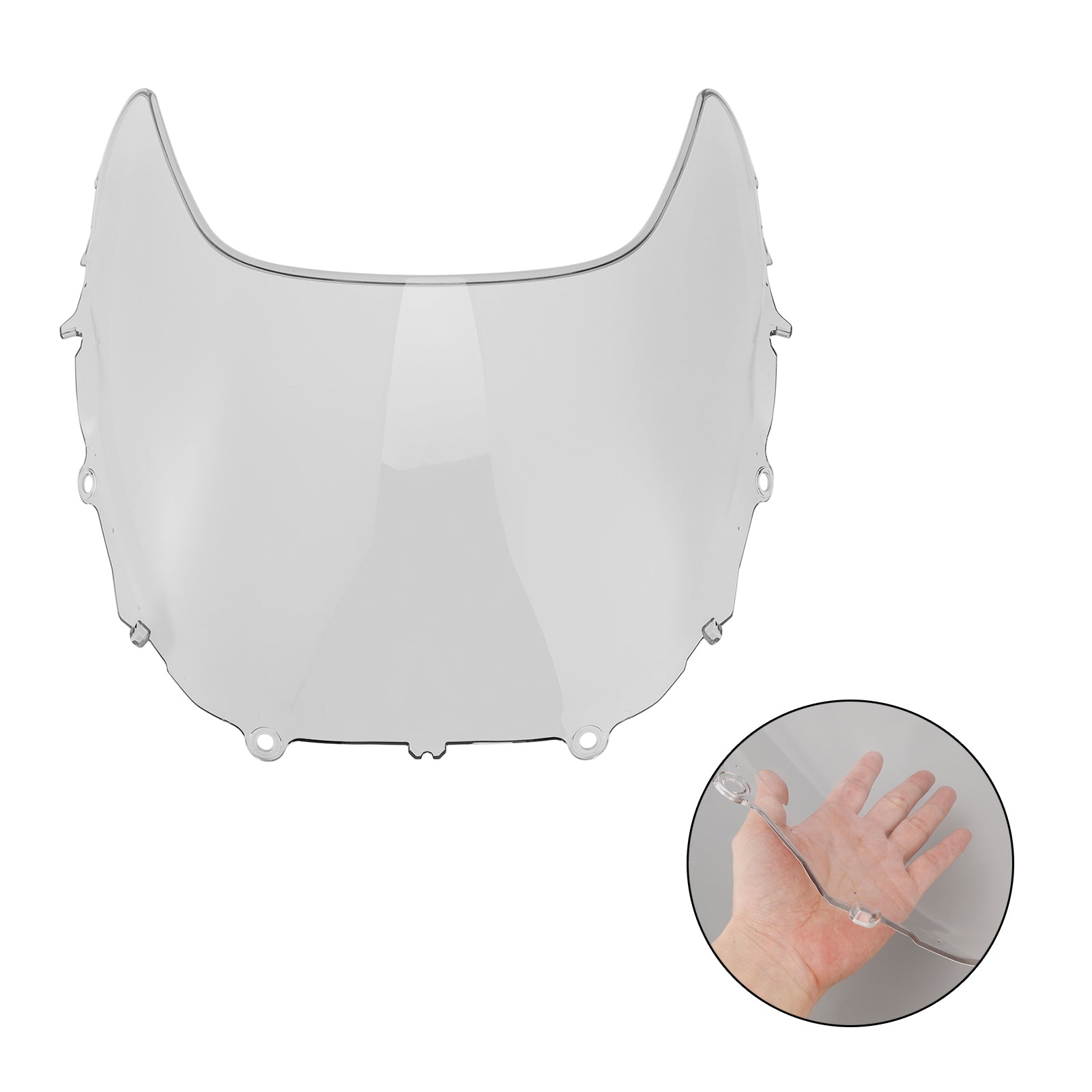 2024-2025 YAMAHA XSR900 GP vindrutan vindruta + fäste