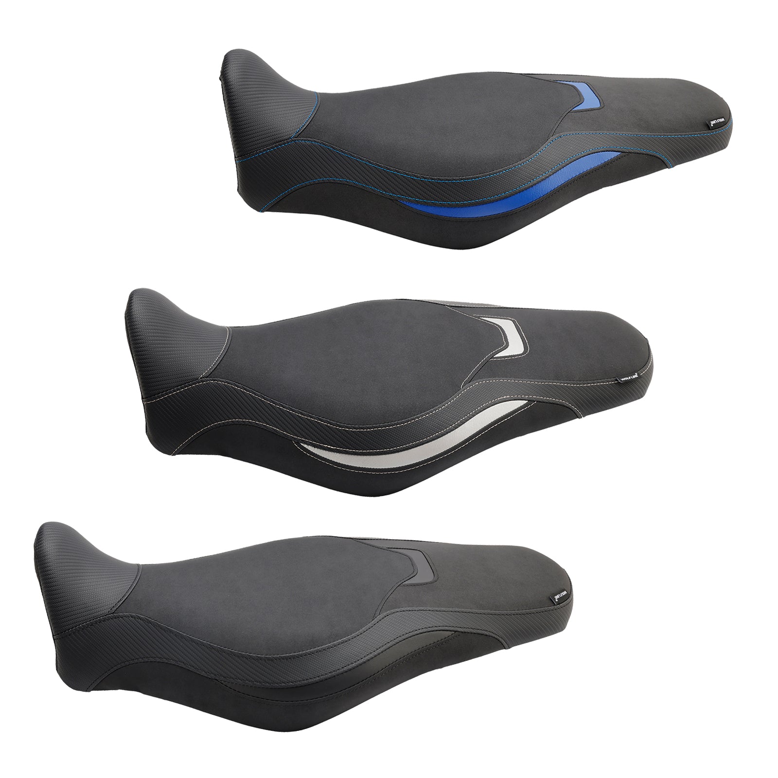 21-23 Yamaha Mt-09 Mt-09Sp Rider Passenger Seat Front Rear Cushion Gray