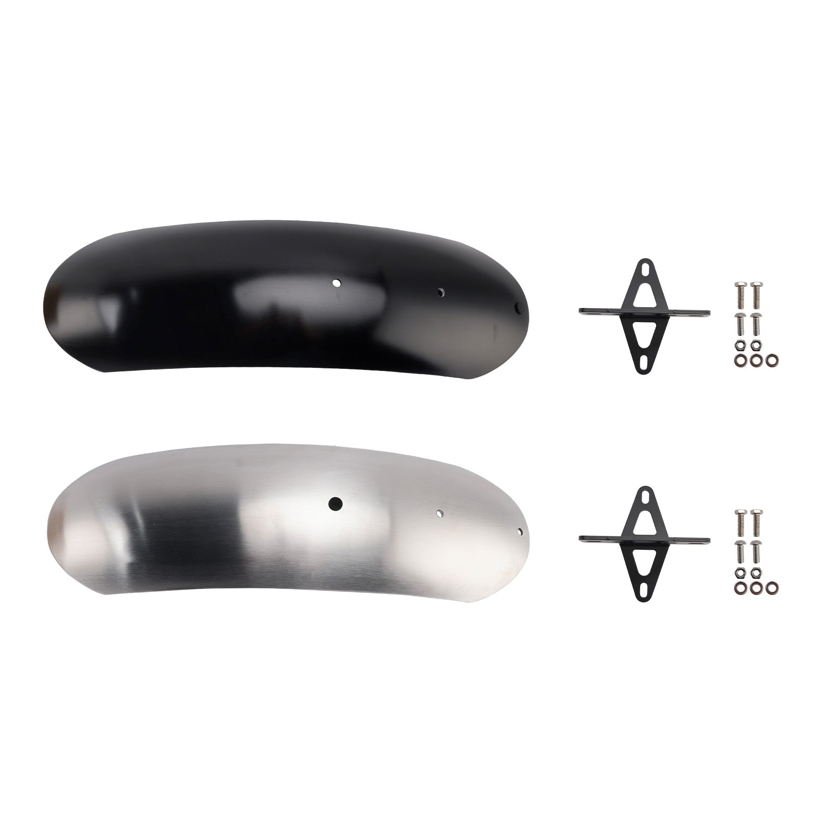 10-16 Parafango anteriore in acciaio speciale MOTO GUZZI V7 II Stone Classic