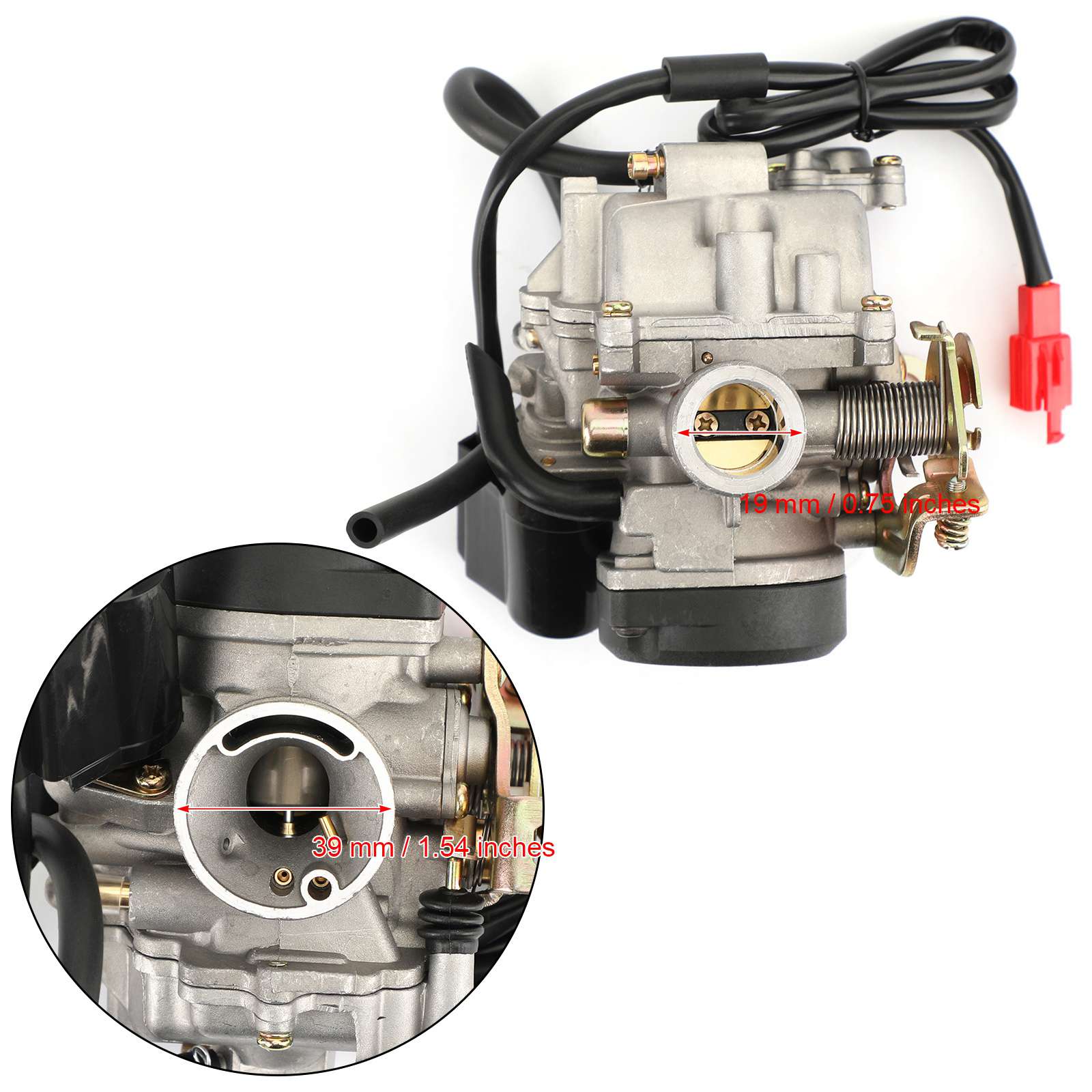 50cc Scooter Moped ATV Gy6 Carburetor Carb Fit für Roketa Sunl JCl Baja Panterra Generic