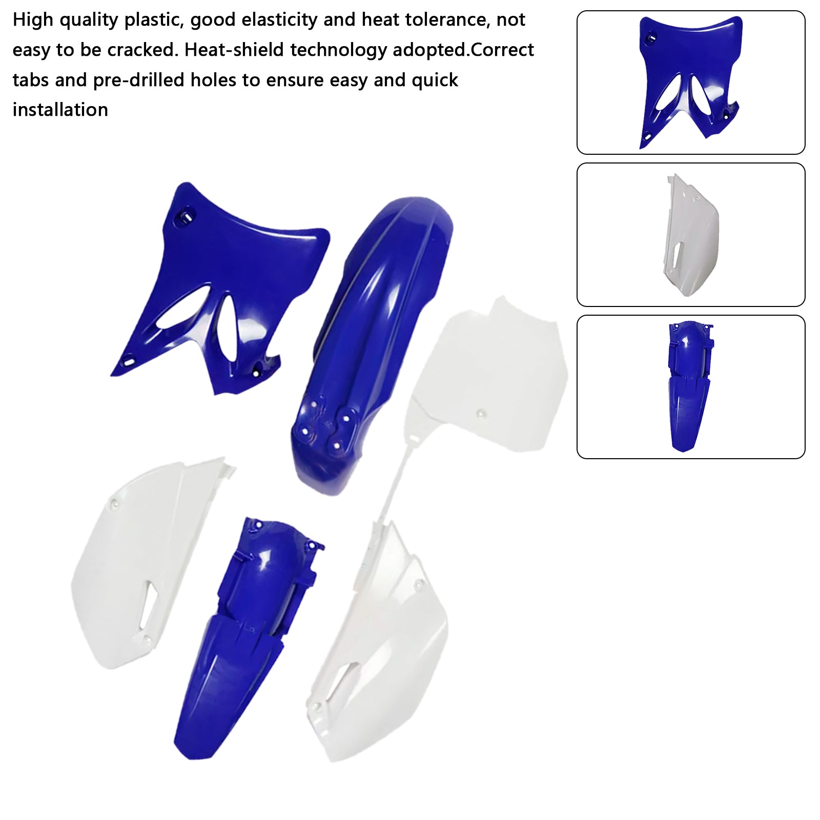 Amotopart 2002-2014 Yamaha YZ85 Fairing Kit