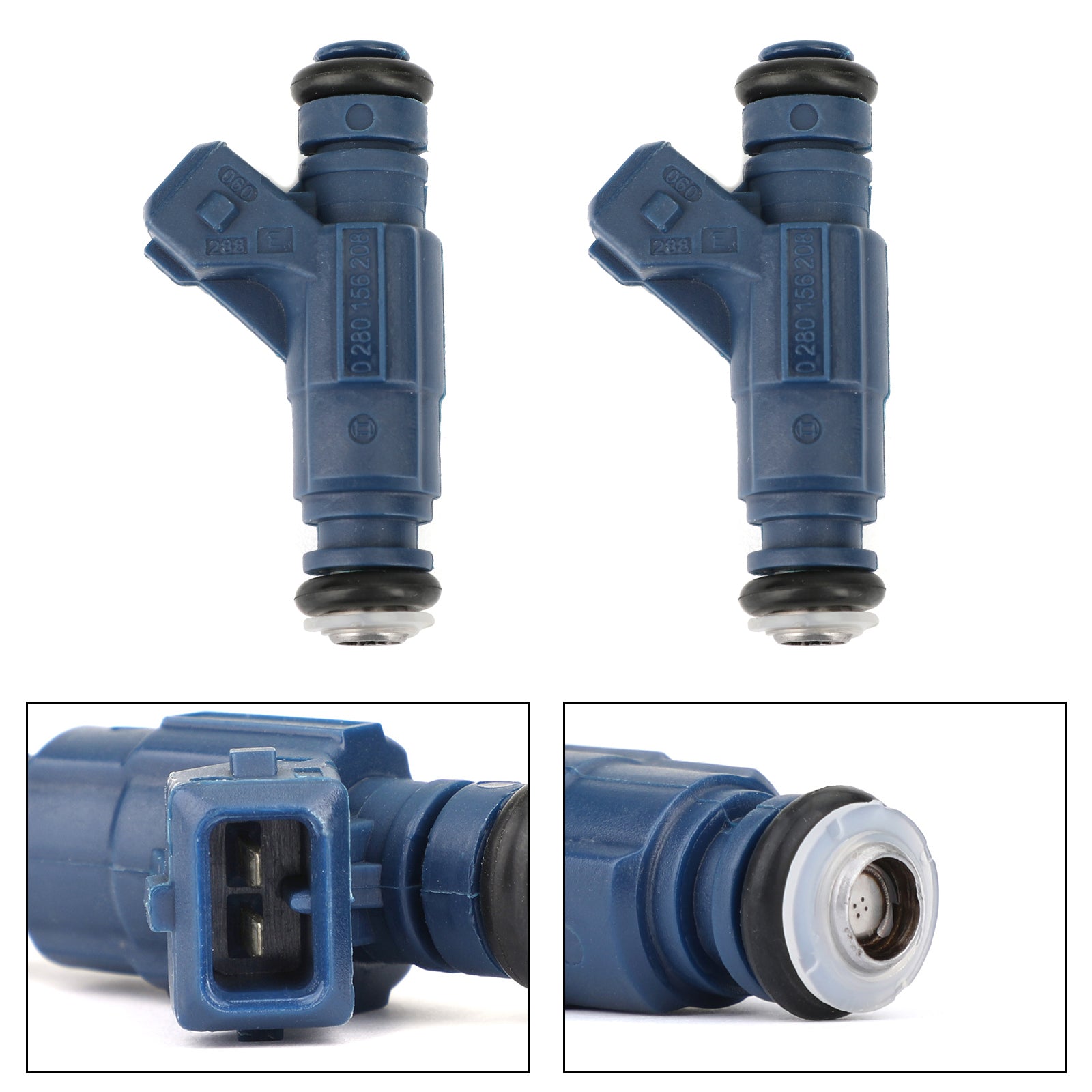 2X Polaris RGR 700 800 Sportsman 800 700 Fuel Injectors 0280156208 1253558