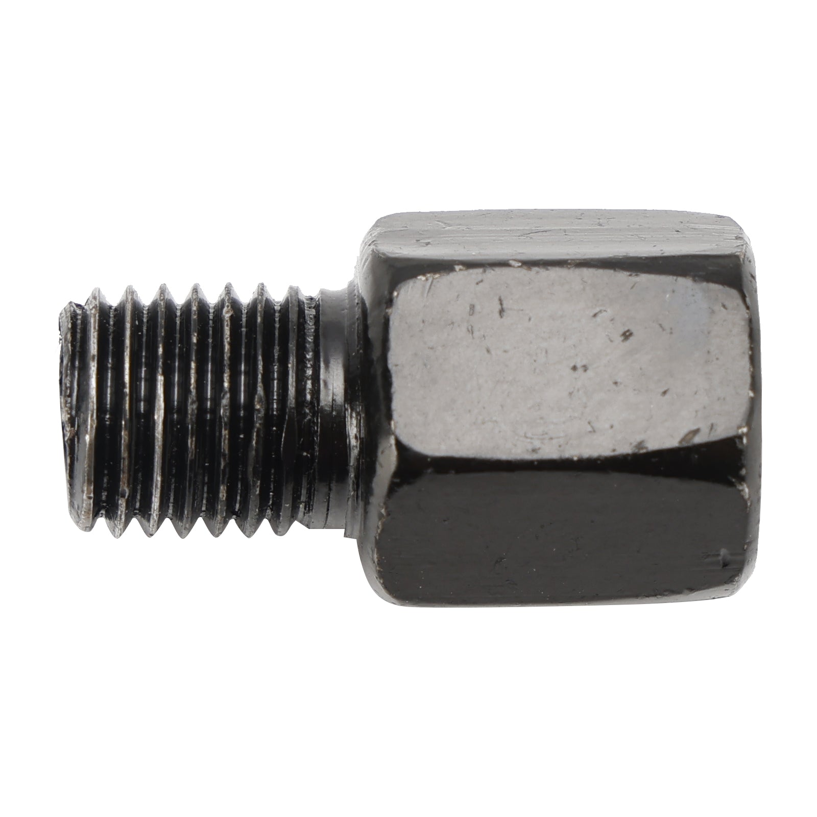 2 adaptadores de espelho universal para scooter de motocicleta, padrão de 8 mm para reverso de 10 mm