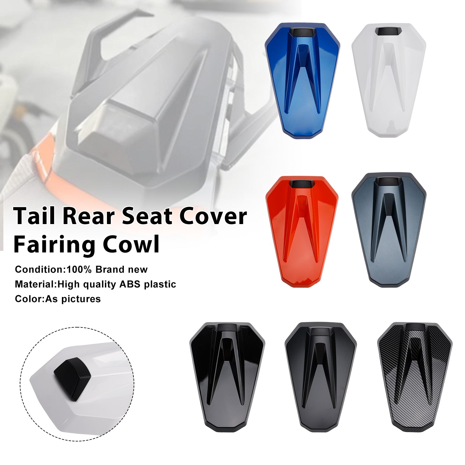 2024-2025 390 DukeTail Rear Seat Cover Fairing Cowl