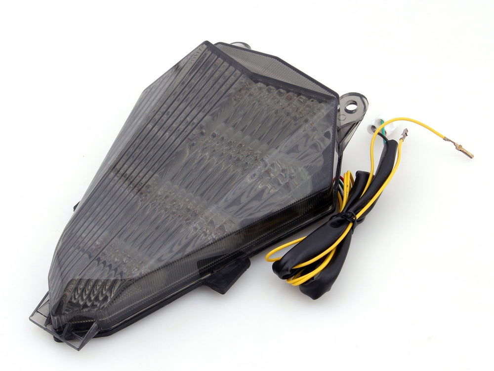 06-16 Yamaha YZF 600 R6 Integrated LED TailLight Turn Signals Smoke