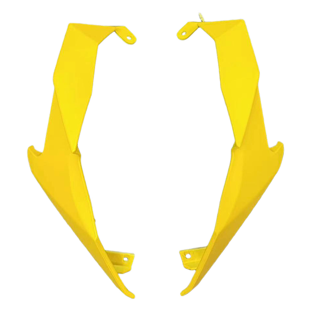 Amotopart 2018-2024 Kawasaki Z400 Kit de carenado amarillo negro