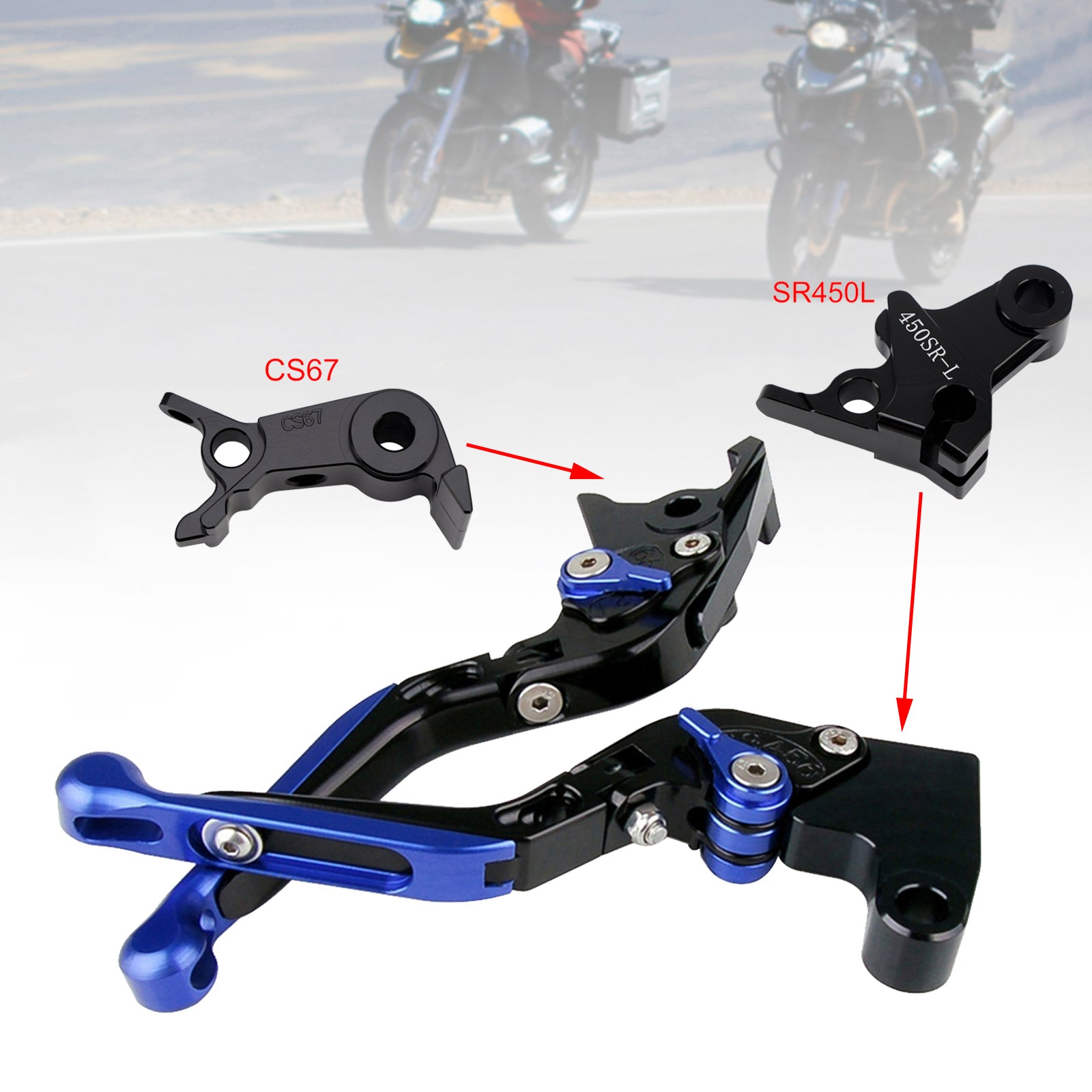 2024-2026 VOGE DS900X 900DSX Adjustable Clutch Brake Lever