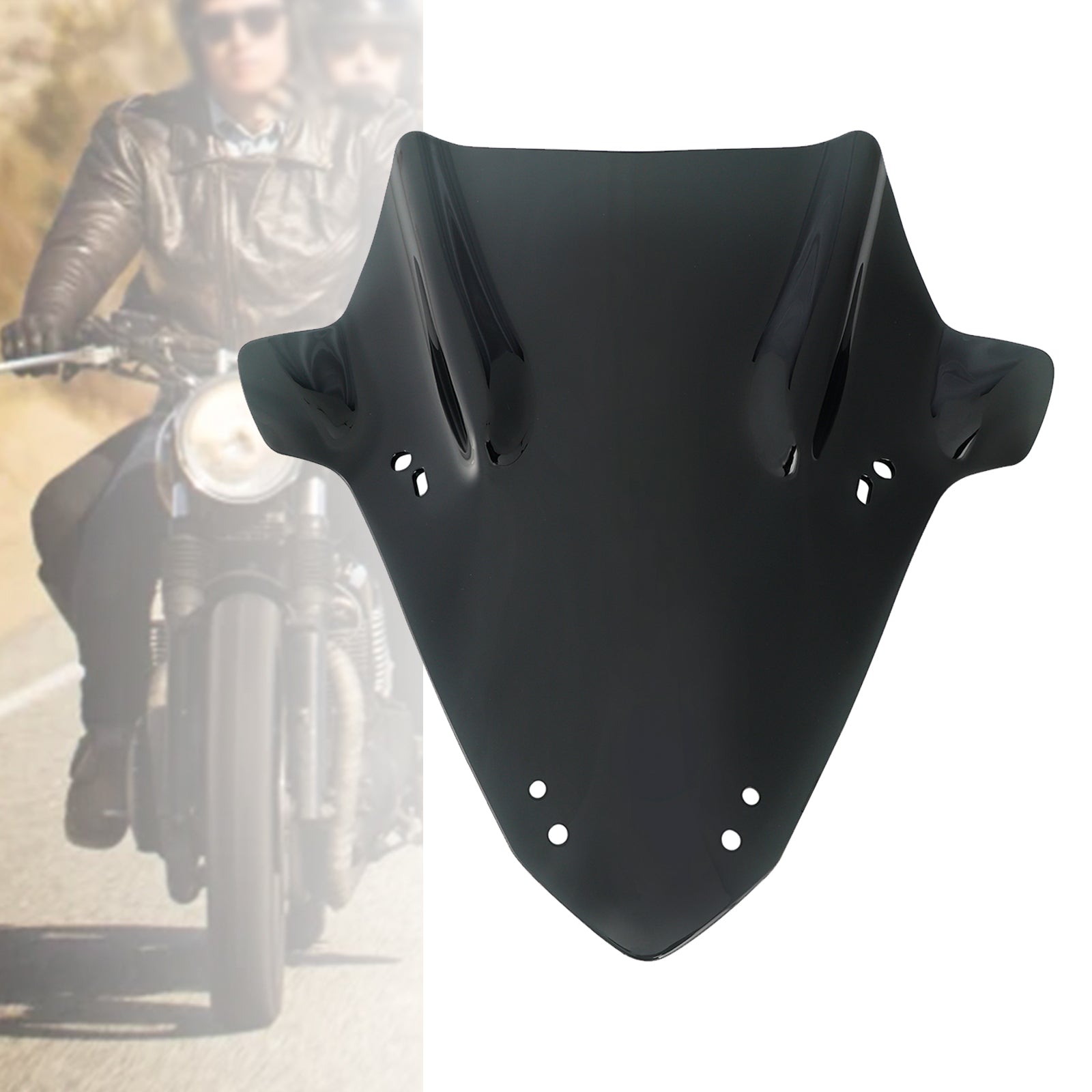 23-24 Yamaha X MAX 300 ABS Motorcykel Vindruta Vindruta