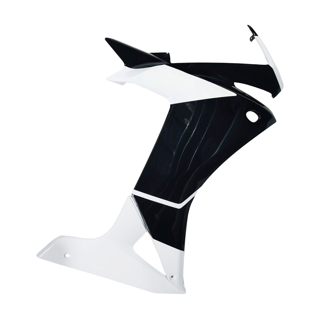 Kit de carenagem Amotopart 2013-2015 Honda CBR500R preto branco