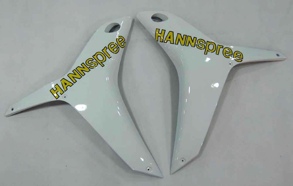 Amotopart 2009–2012 Honda CBR600RR Grün&Weißes Style2-Verkleidungskit