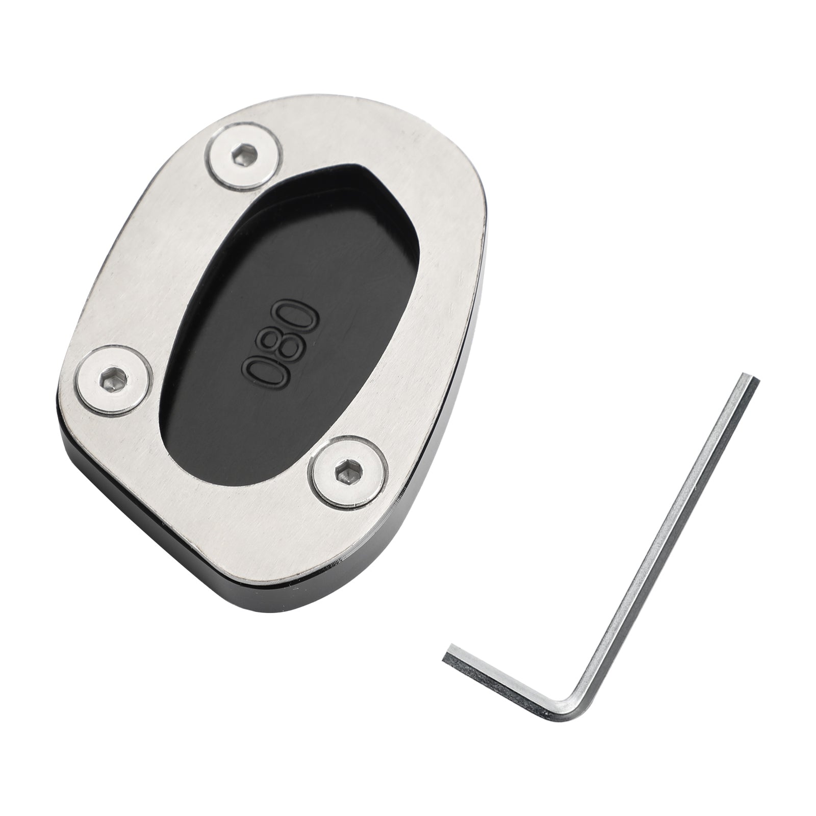 Caballete lateral ampliar placa almohadilla para Triumph Speed Twin 1200 Thruxton 1200