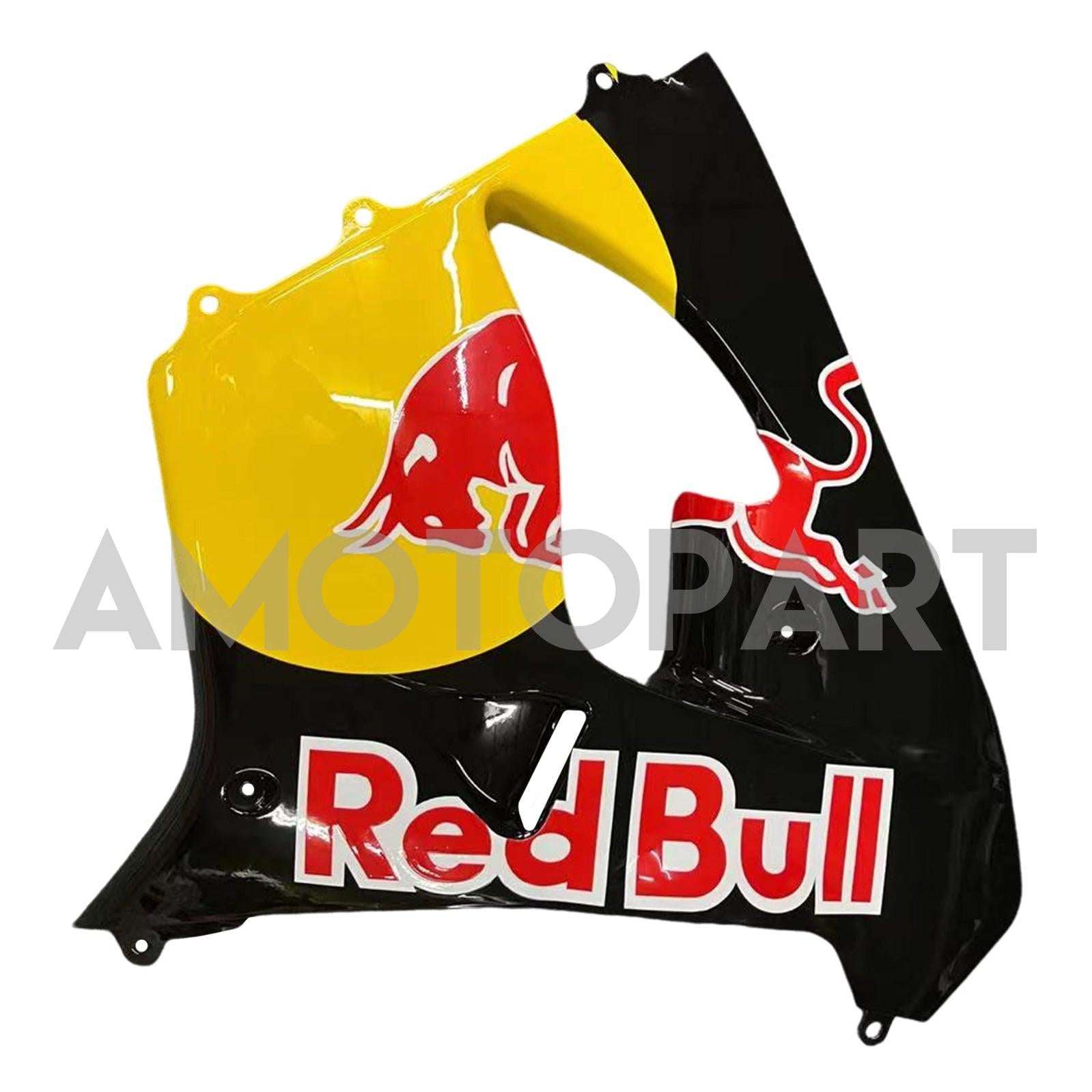 Amotopart 2000-2001 Kawasaki ZX9R White Black Fairing Kit