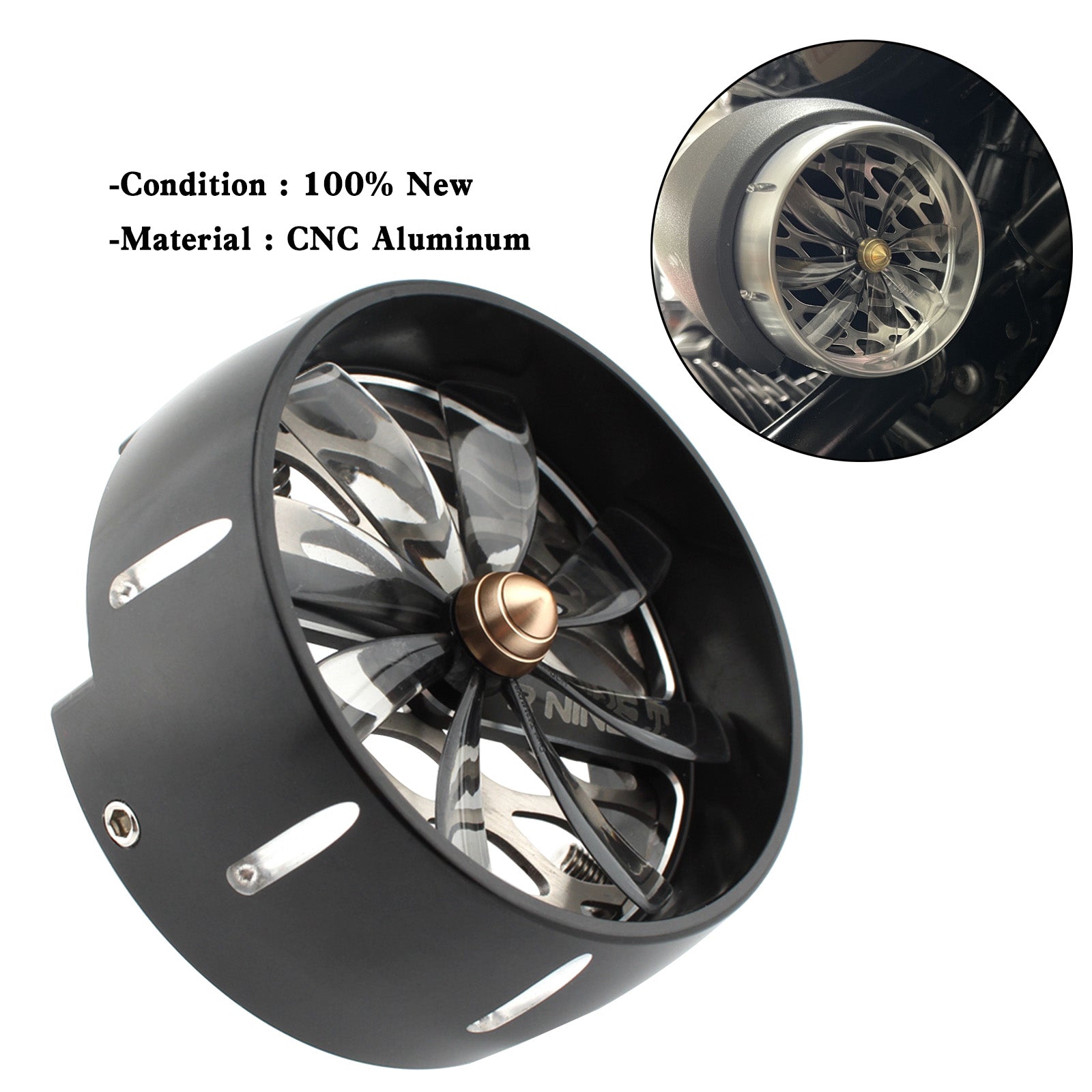 Cubierta de entrada de aire cubre filtro para BMW R Ninet Ninet R9T