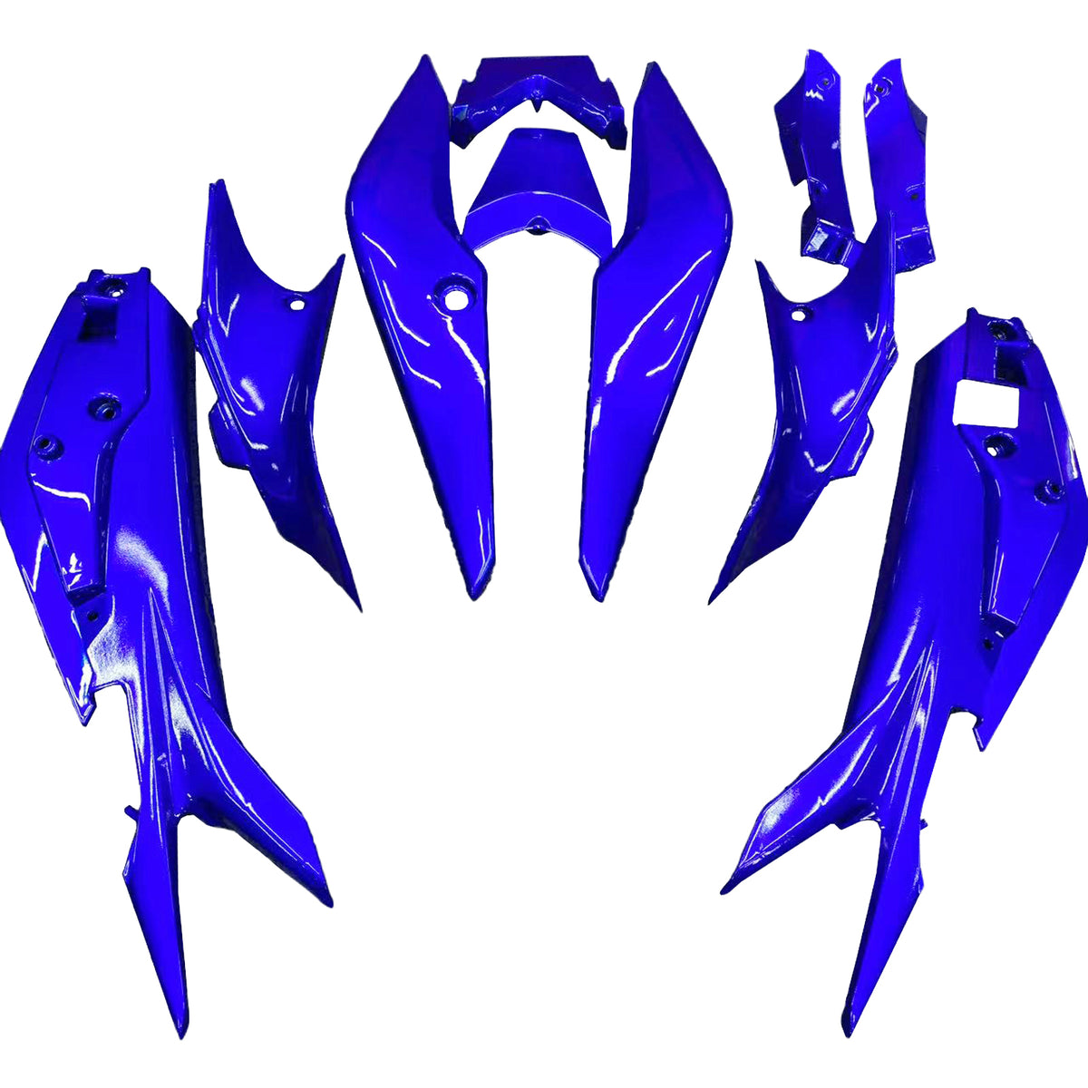 Amotopart 2011–2015 Honda CBR250R Blaues Verkleidungsset