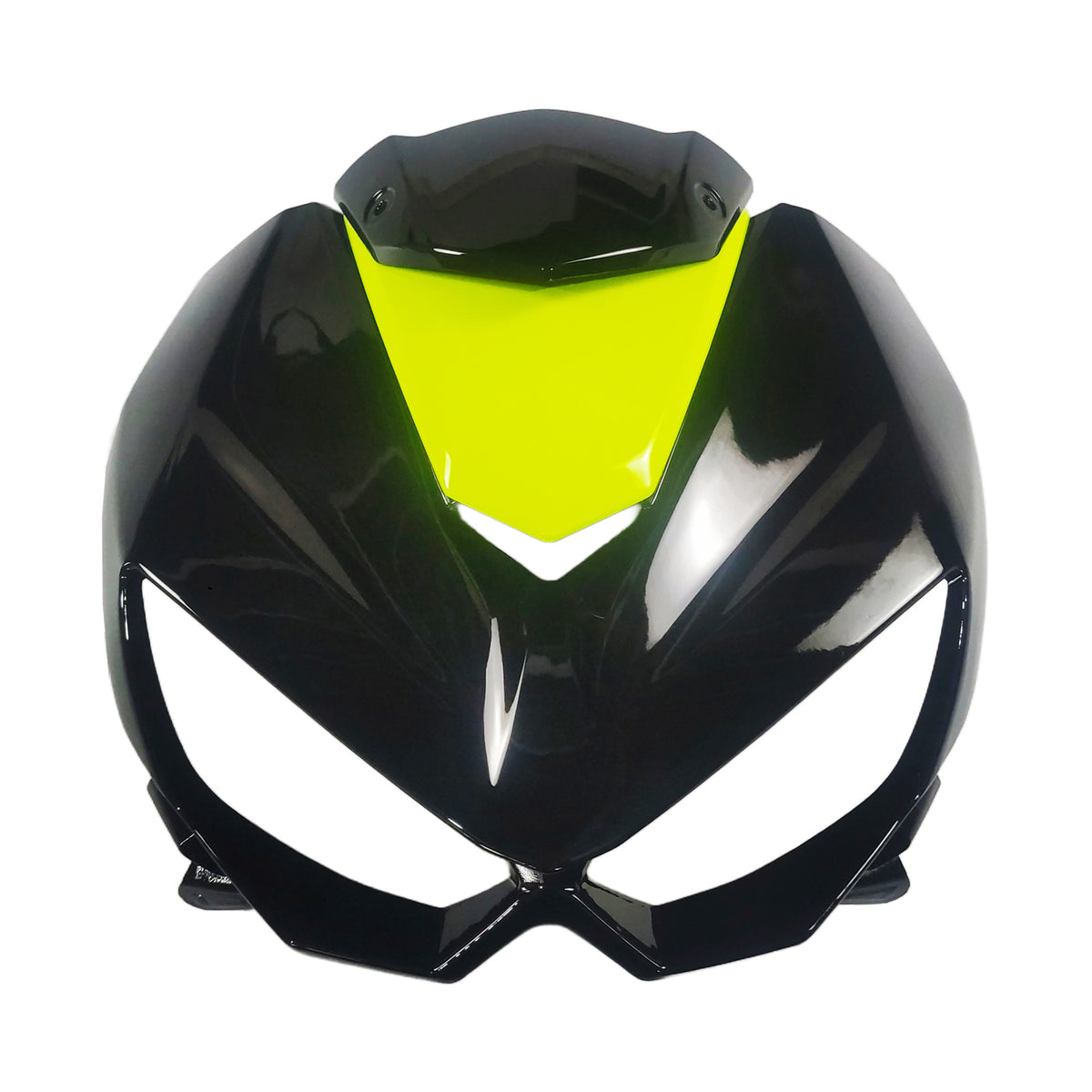 Amotopart 2014-2017 Kawasaki Z1000 Black Yellow Fairing Kit