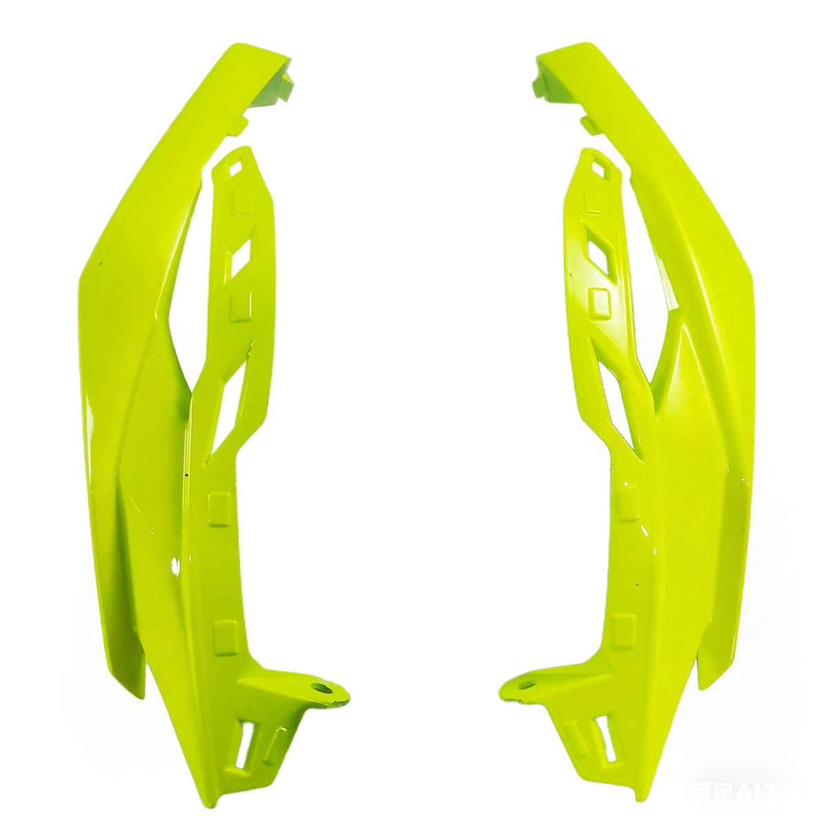 Amotopart 2014-2017 Kawasaki Z1000 Black Yellow Fairing Kit