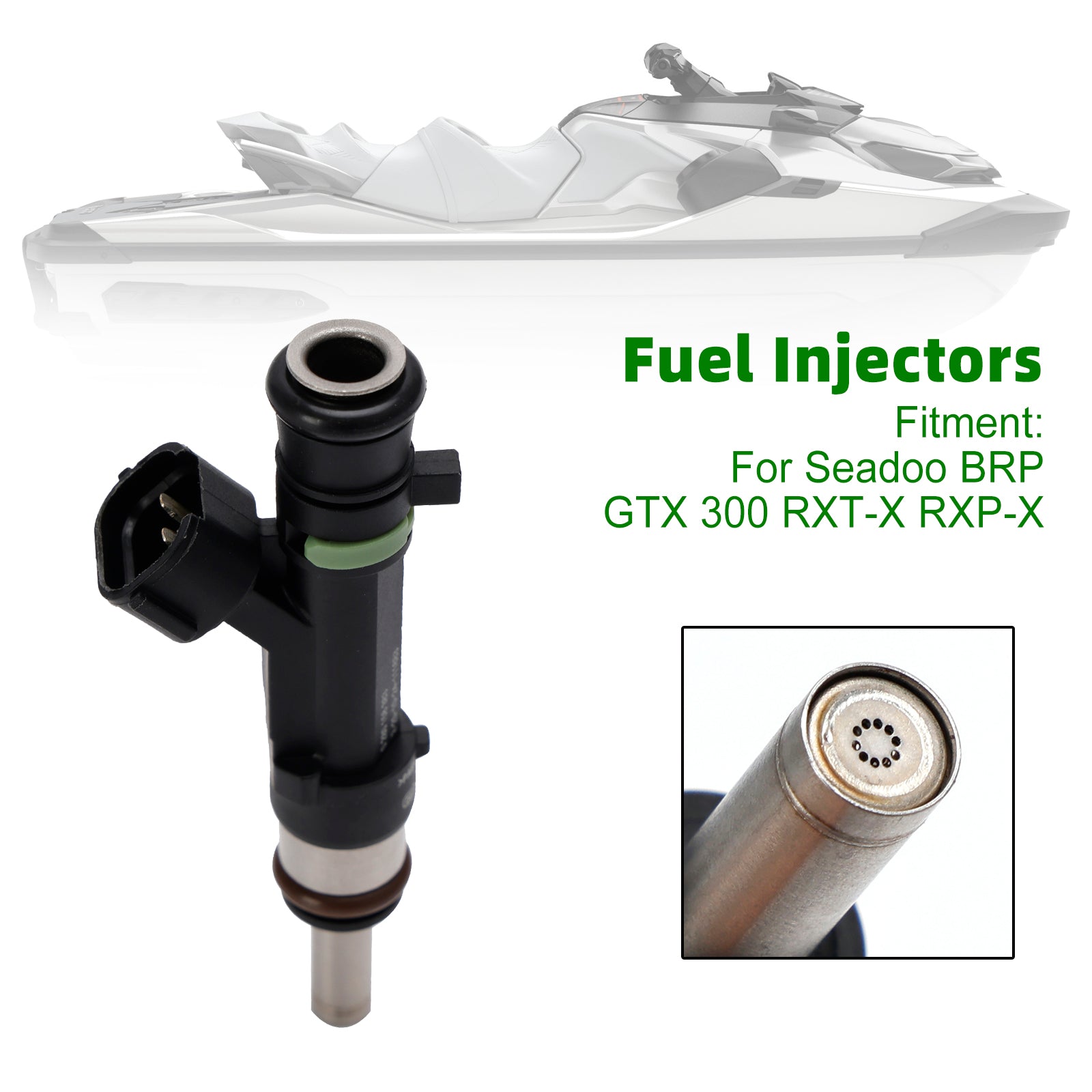 Sea Doo BRP GTX 300 RXT-X RXP-X 0280158383 Fuel Injectors 420874000