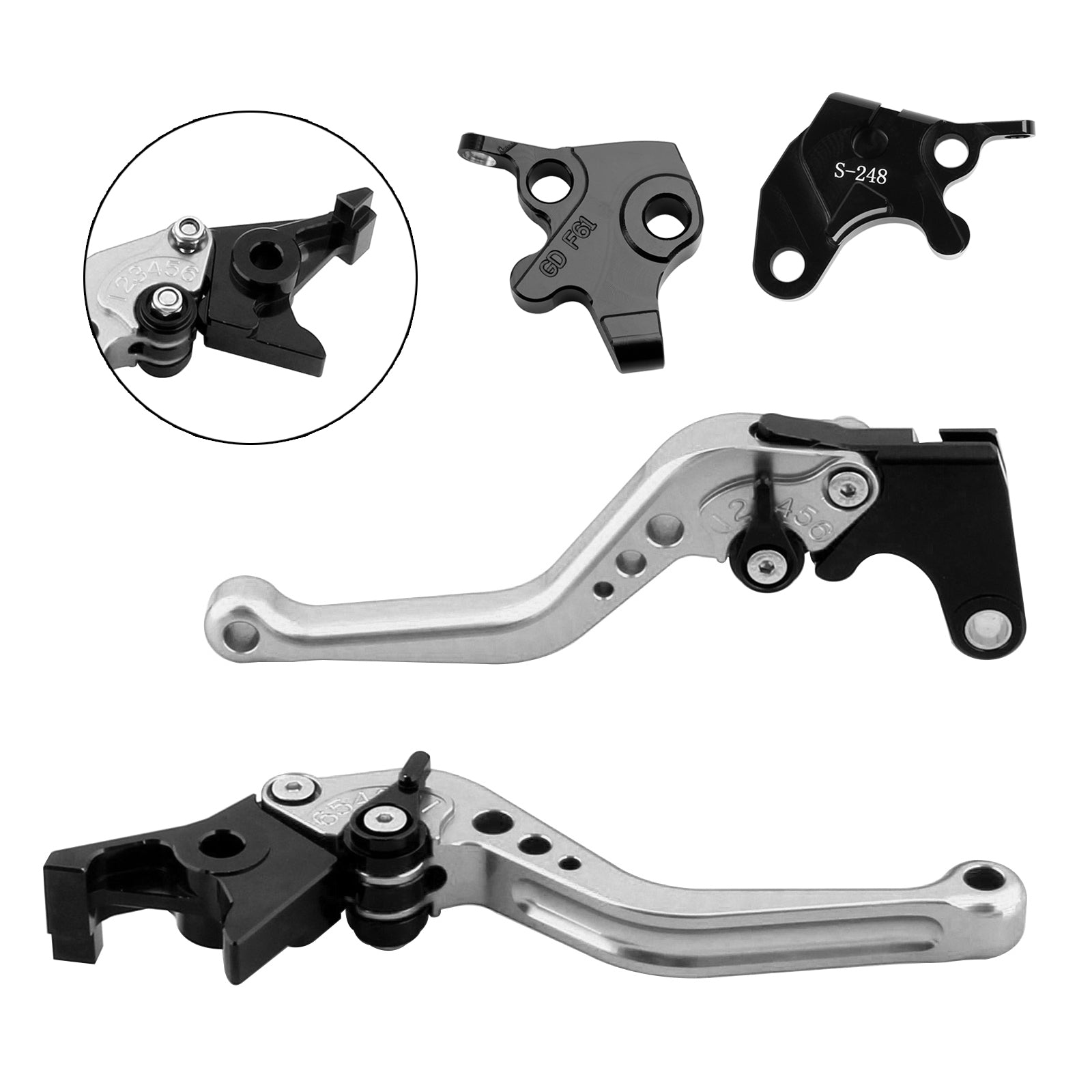 YAMAHA YZF R125 2008-2011 NEW Short Clutch Brake Lever