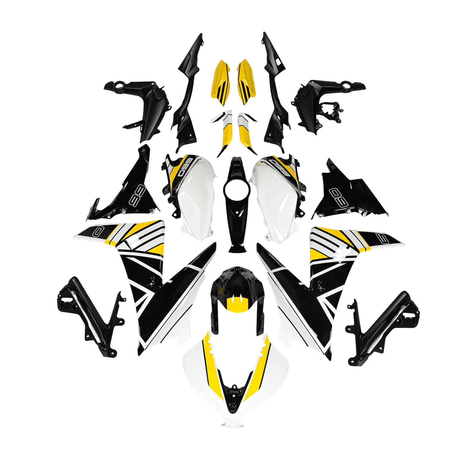 Amotopart 2024-2025 Triumph Daytona 660 Fairing Kit