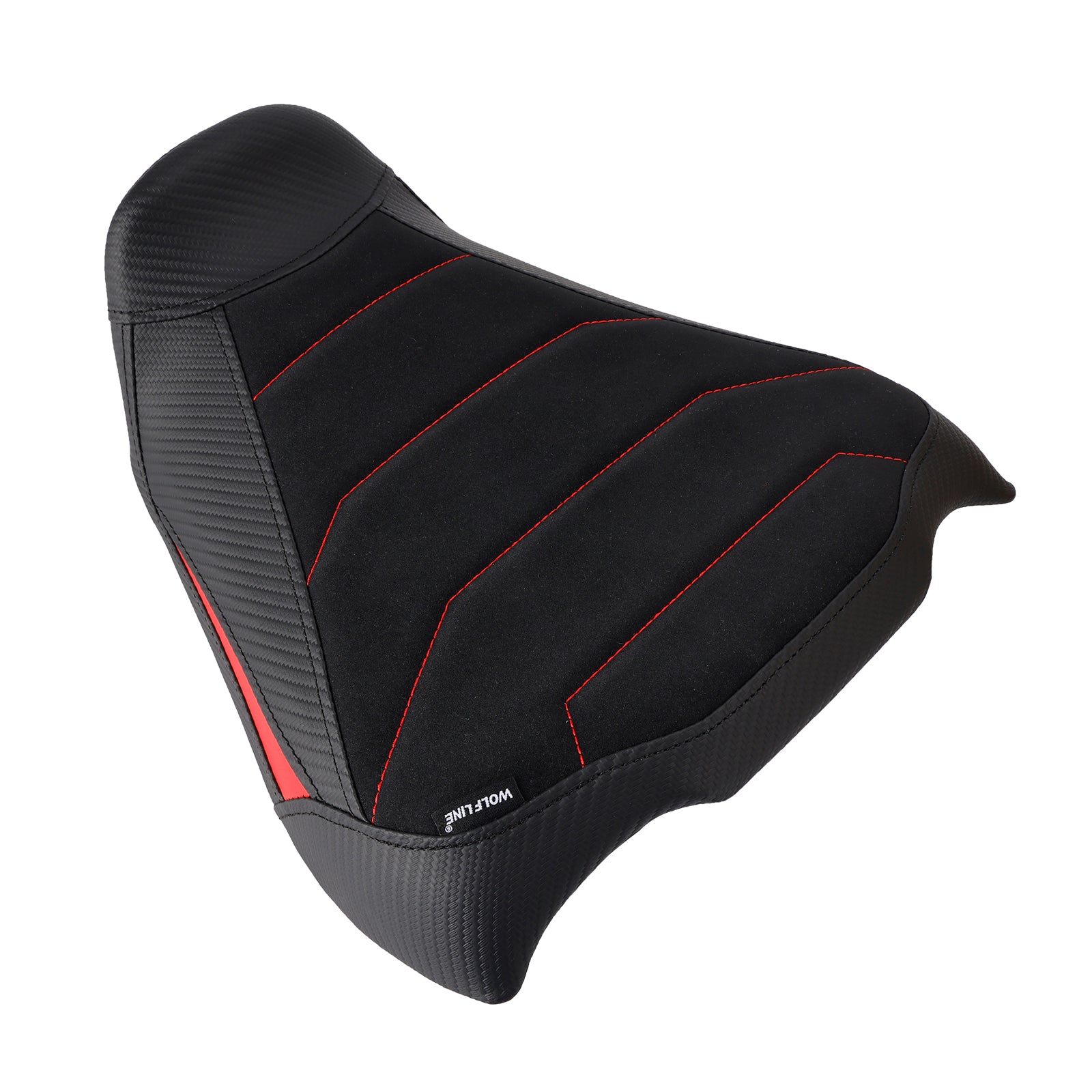 2024-2025 Honda Cb650R Cbr650R Front&Rear Raider Passenger Cushion Kit Red2