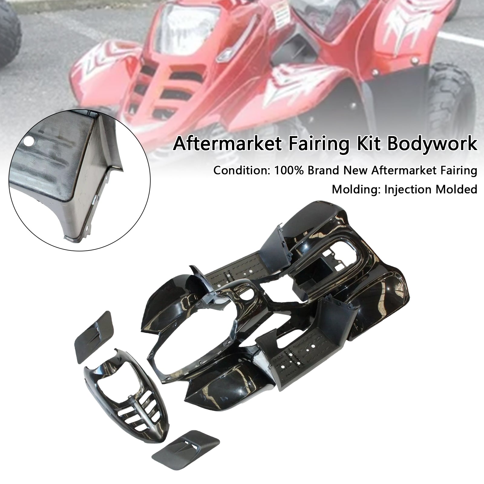 AMOTOPT PARA 50CC 70CC 110CC Quad Dirt Bike ATV 4 Wheelers Fairing Kit Collection