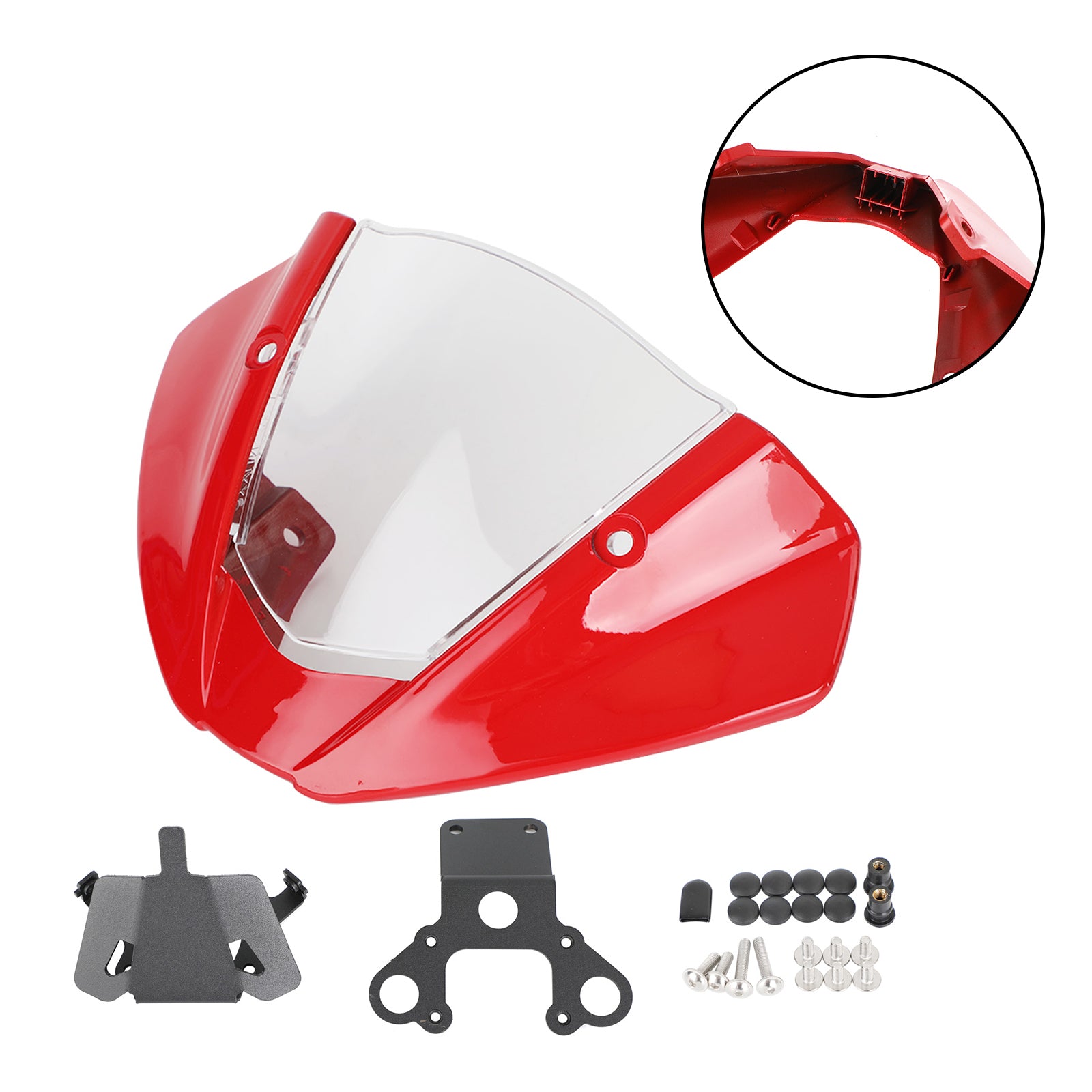 21-25 DUCATI Monster 937/950 Szyba przednia karbonowa