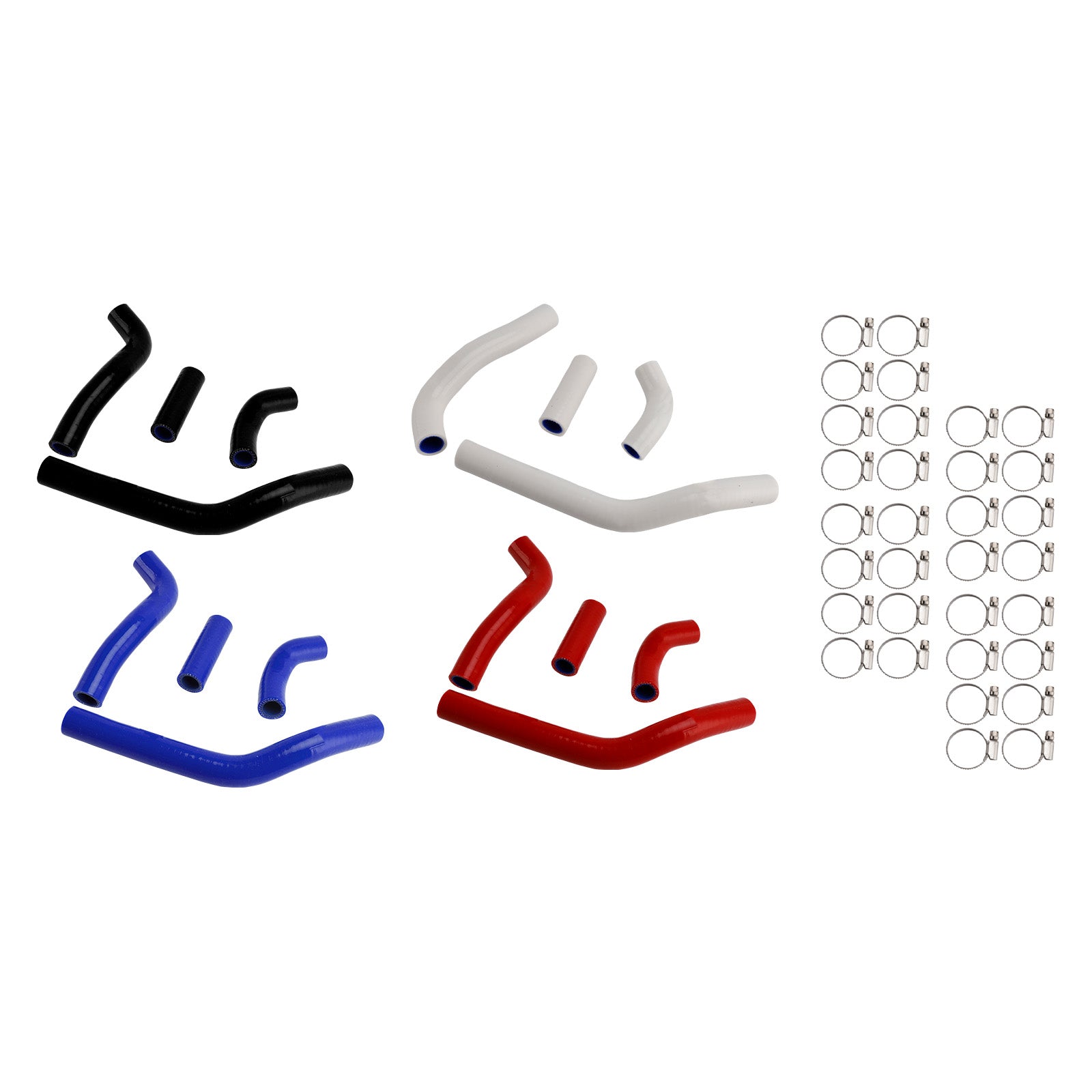 Honda CRF450R RX RWE 21-25 Silicone Radiator coolant Hose kit