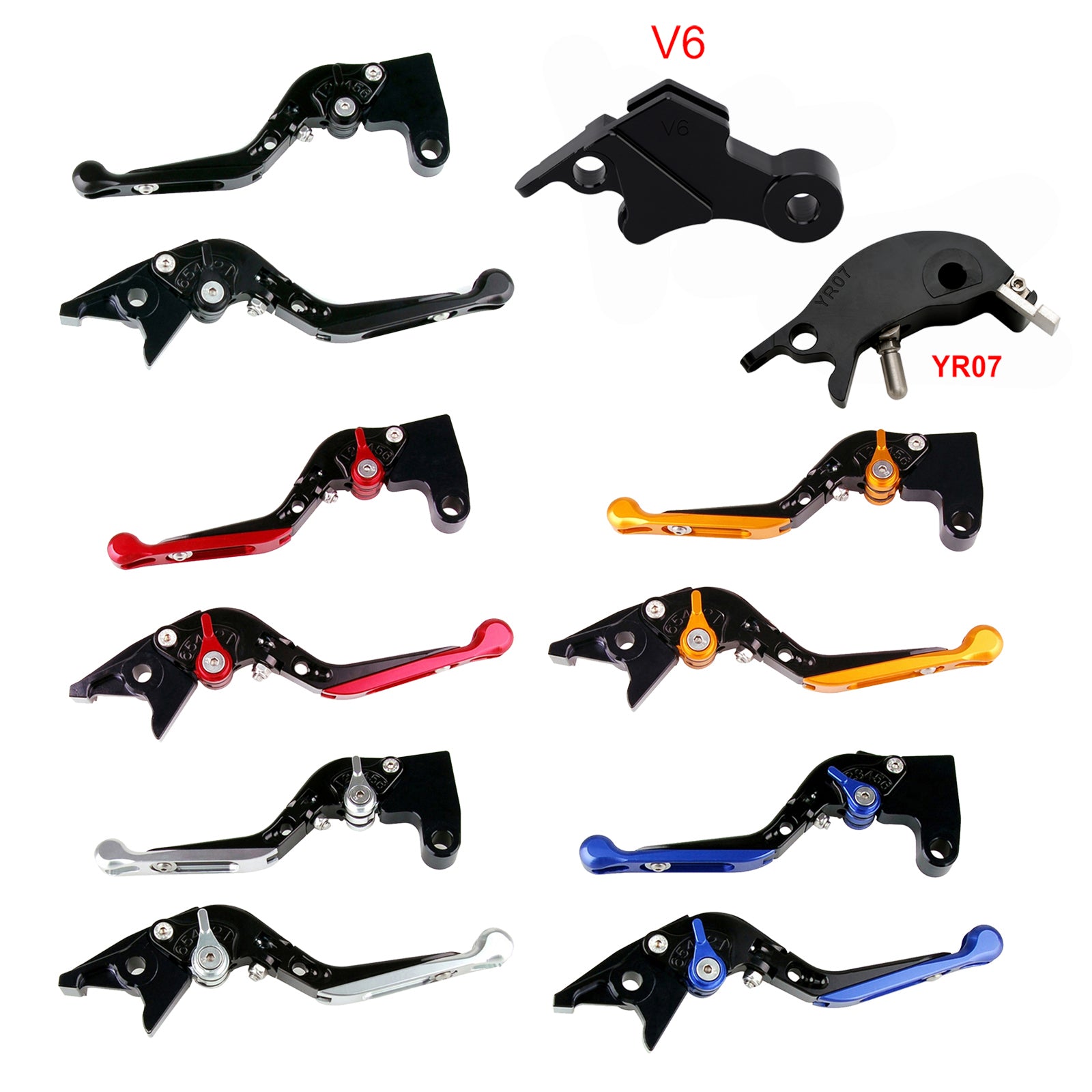 24-25 YAMAHA XSR900 XSR900GP MT-09 MT-09SP Adjustable Clutch Brake Lever