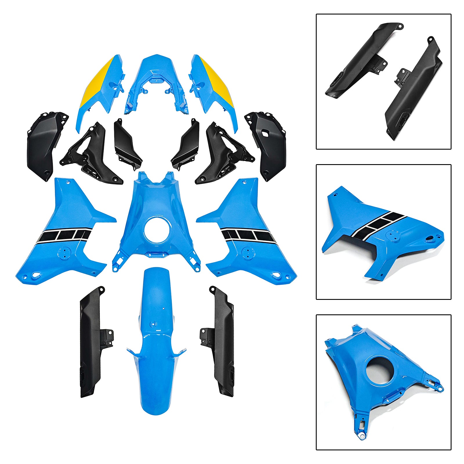 Amotopart 2025-2026 Yamaha Tenere 700 T700S Fairing Kit Collection