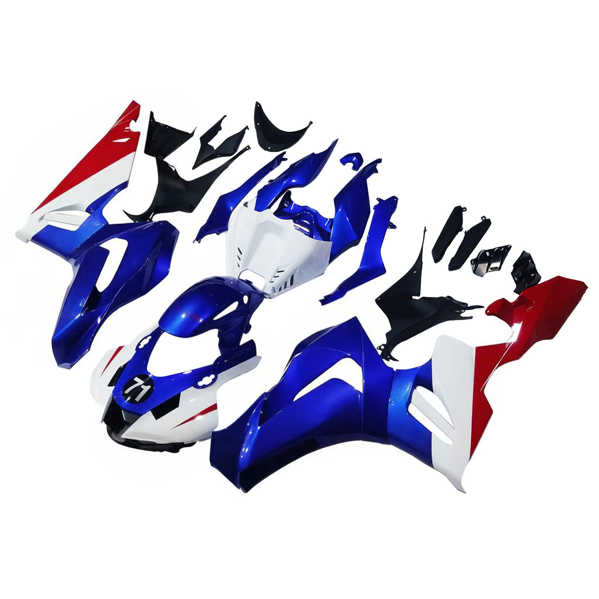 Amotopart 2020-2023 Honda CBR1000RR-R Red White Black Blue Fairing Kit