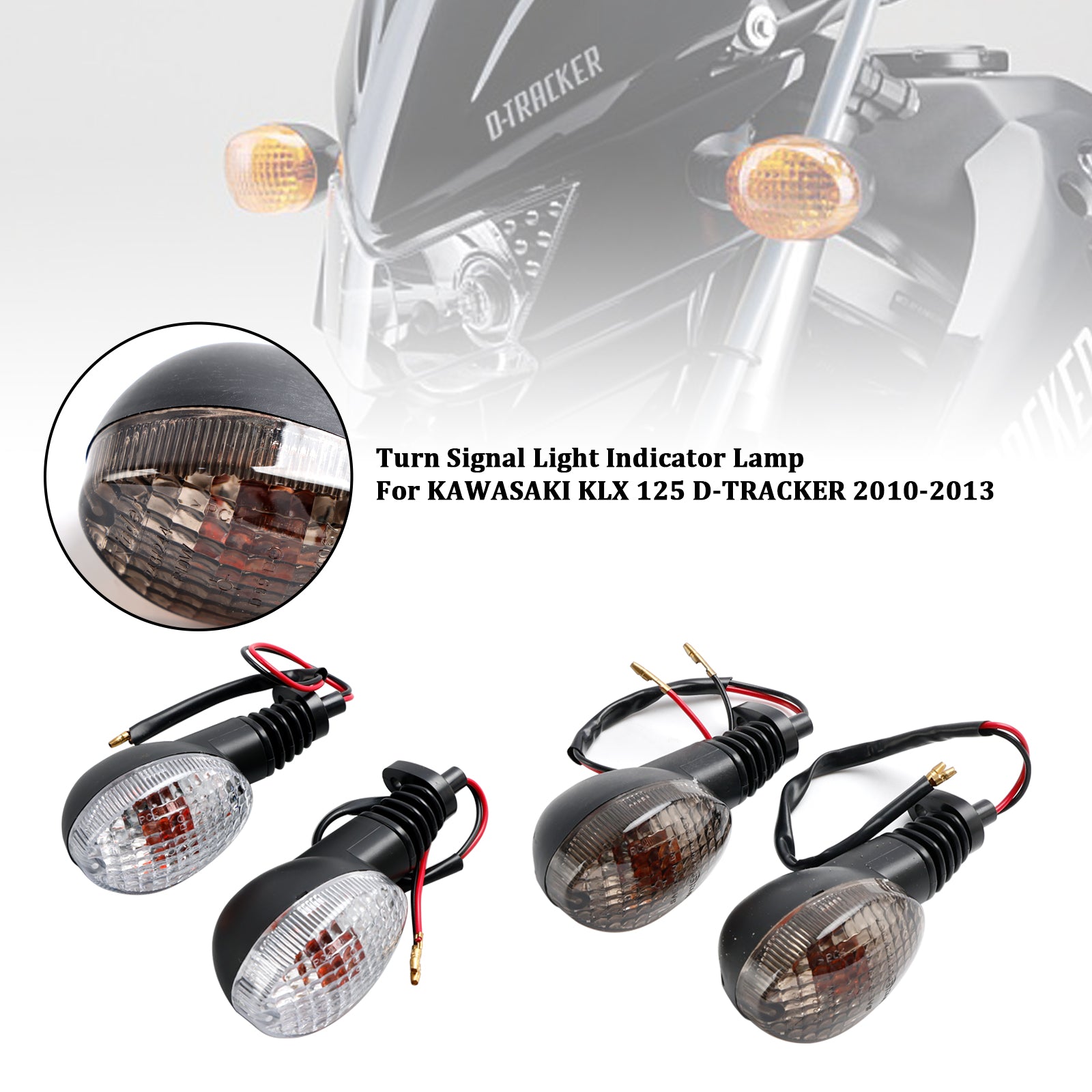 KAWASAKI NINJA 250R KLX 125 150 250 300 TORT Signal Light Indicator Lampe