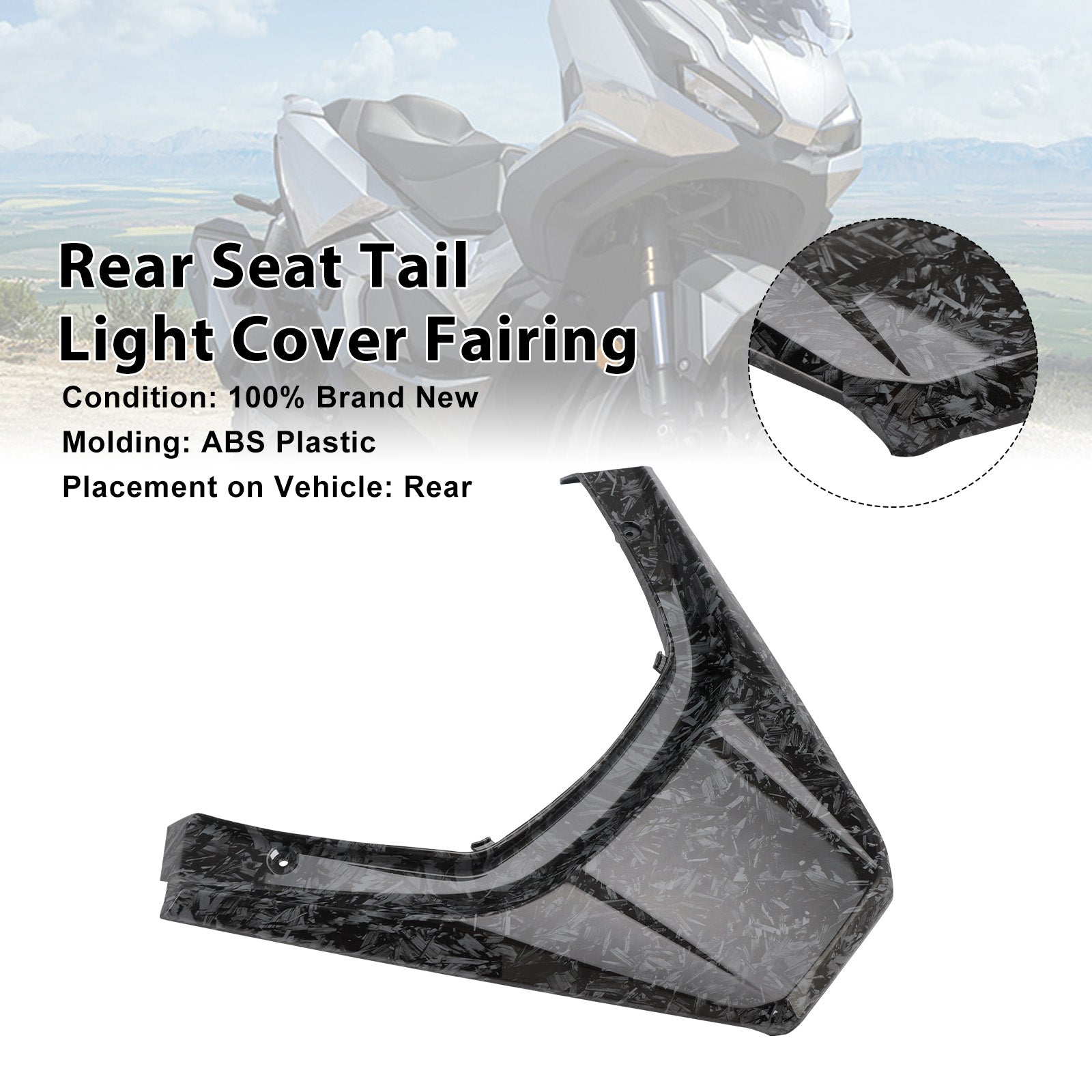 Honda ADV 350 2022-2025 Rear Seat Tail Light Cover Fairing