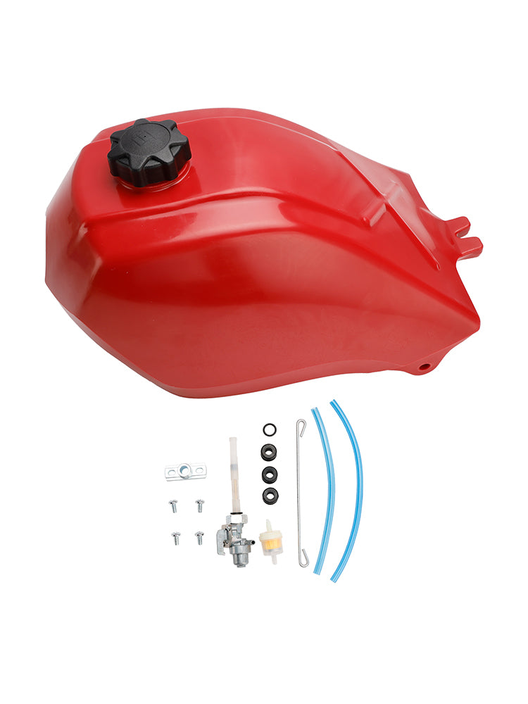 1985-1987 Honda ATC250ES Big Red 250 NY gasbrændstoftank m/hætte Petcock