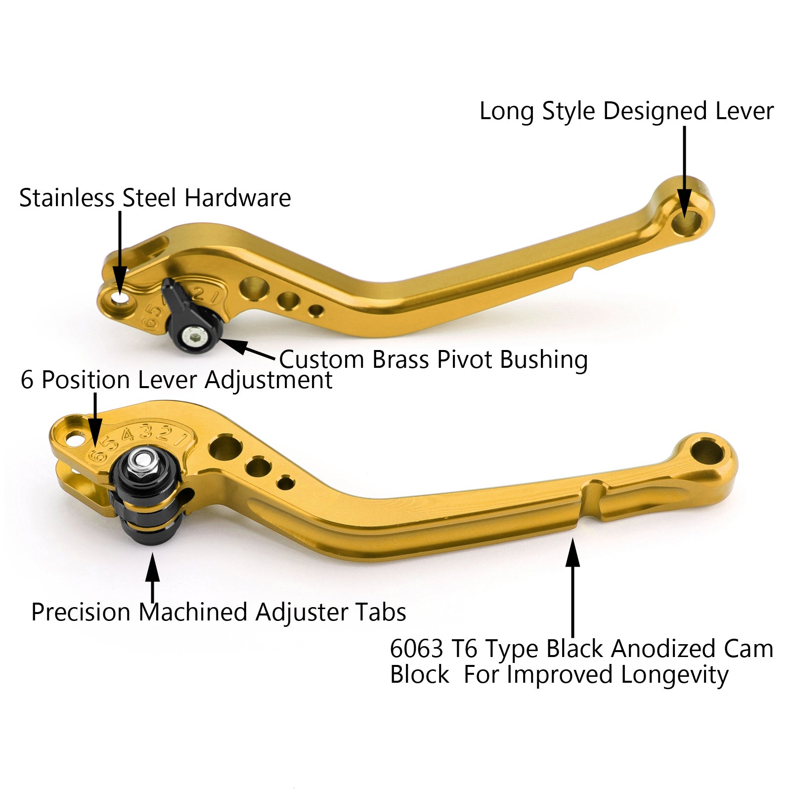 KTM 790 Duke 2018 2016 2017用のロングクラッチブレーキレバー