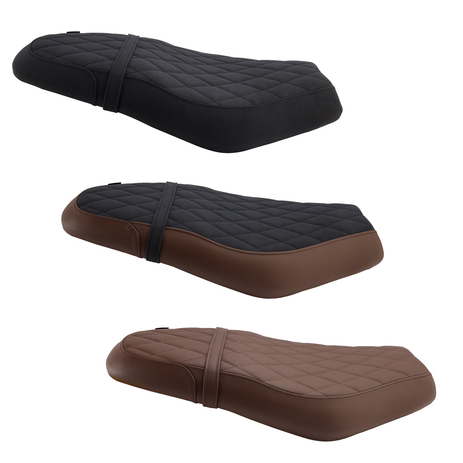 24+ Speed Scrambler 400 x Cushion Complete Cushion Rider Seat Black Black