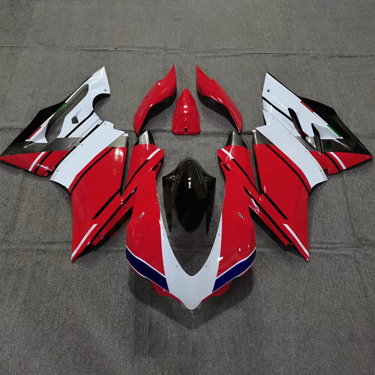 Amotopart 2015-2020 Ducati 959 Red Fairing Kit