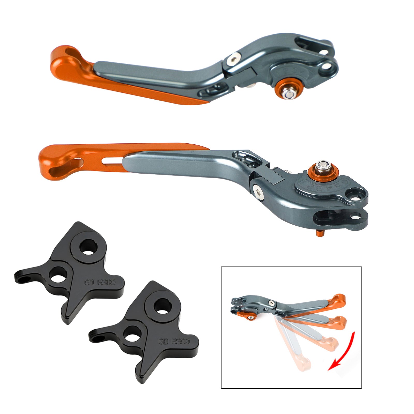 2017-2022 KYMCO AK550 ALAVANHA DE FREIO AJUTA AJUTADA